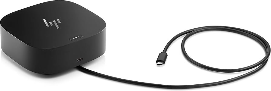 HP USB-C Dock Universal Station HDMI DisplayPort Ethernet USB 3.0 G5 Black