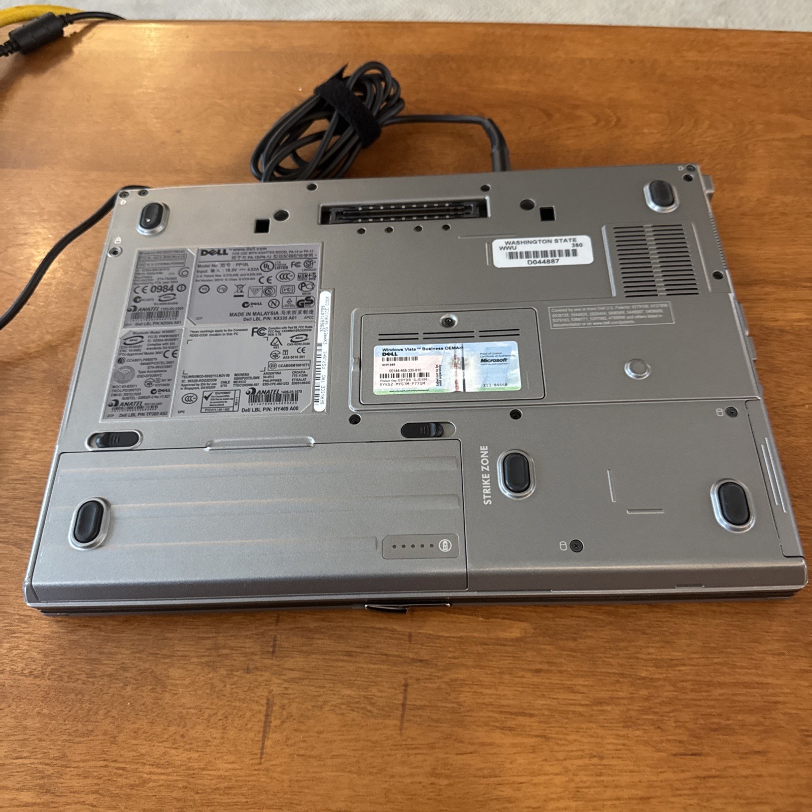 Dell LatitudeD630 Laptop No Operating System No Ac Adapter Untested As Is