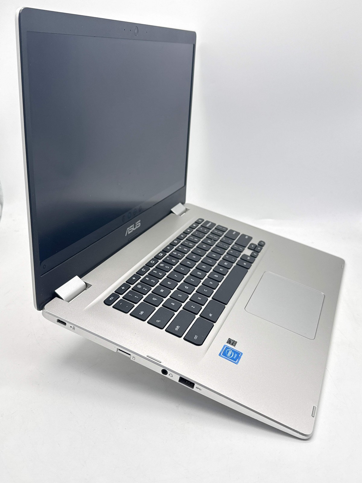 Asus Chromebook C523NA 15.6″ Celeron N3350 4GB RAM 32GB eMMC Grey Used