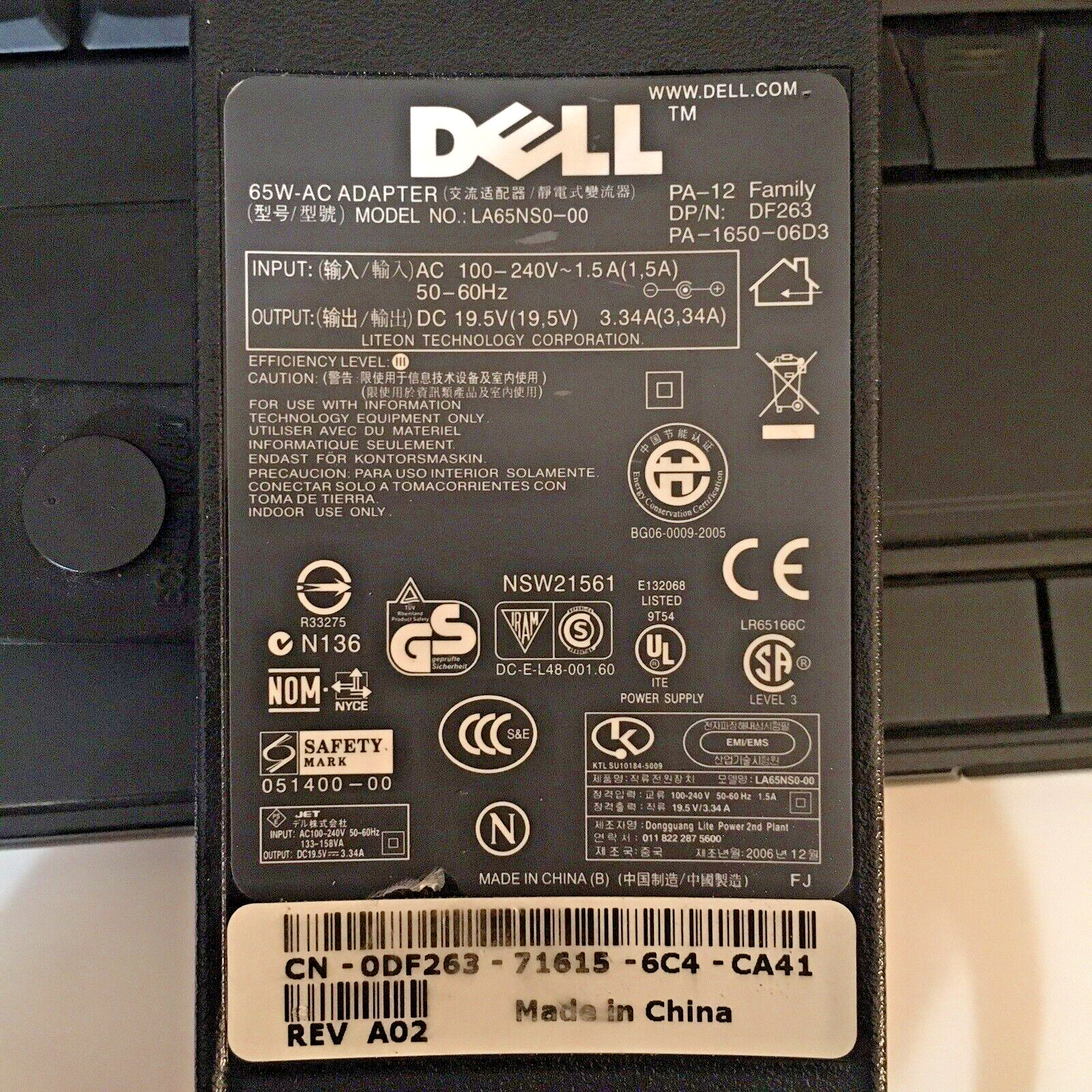 Dell Latitude E6400 PP27L 4GB RAM WD 800BJKT 80GB HDD WIN7 Charger DVD 4 Repair