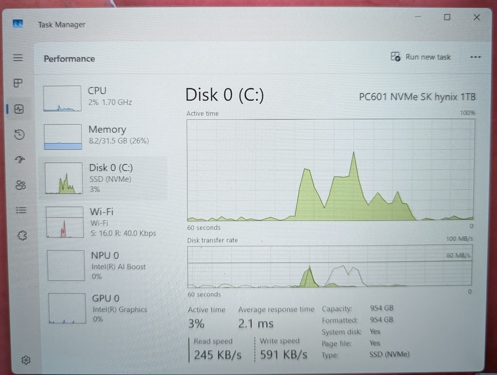 Dell Precision 3591 Ultra 7 165H 32GB DDR5 RAM 1TB SSD Win11 Pro