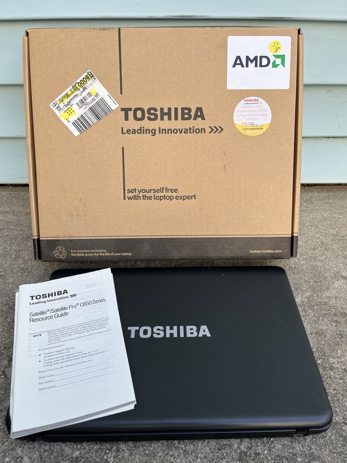 Toshiba Satellite Pro C650 S5202 Laptop 15.6″ Intel Core Processor C655D