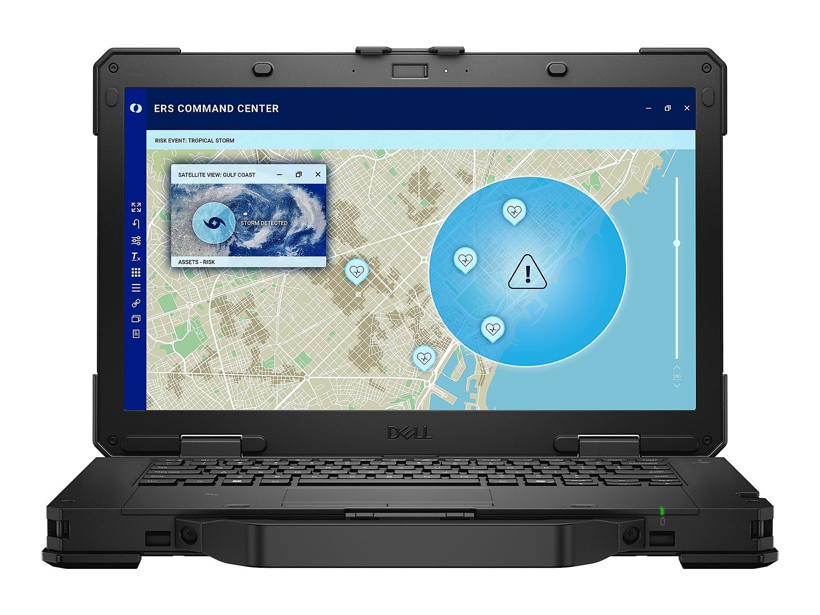 Dell P1K9G Pro Rugged 14″ Notebook Intel Ultra 5-135U 16GB Memory 512GB SSD W11P