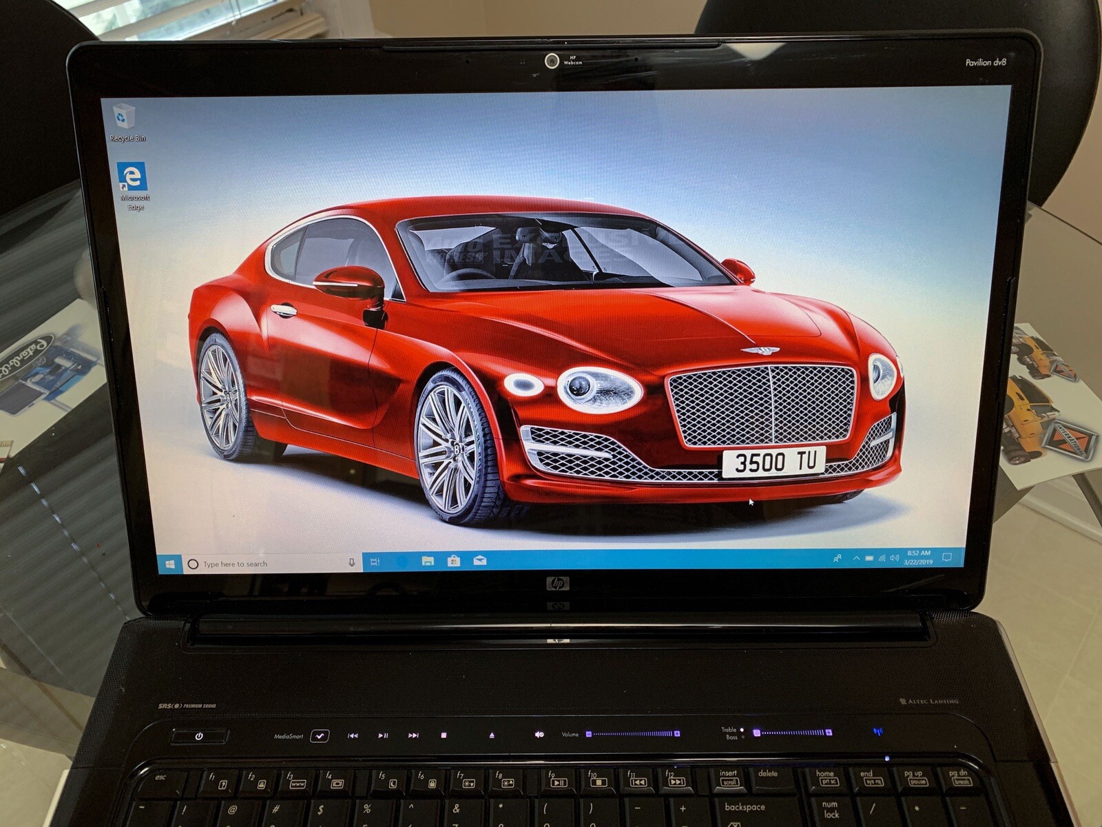 HP PAVILION DV8 -18.6” HD Screen Intel Processor