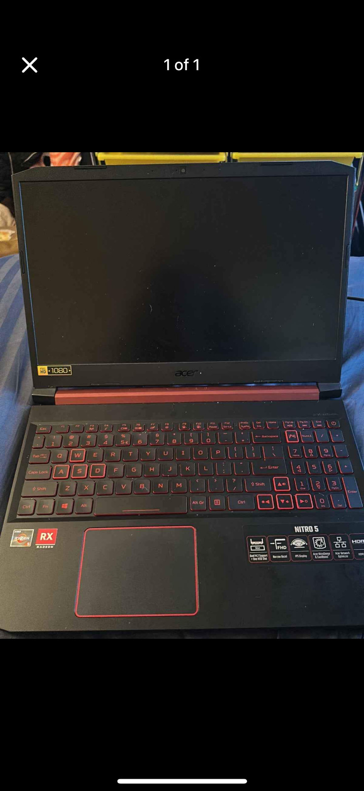 Acer Nitro 5 AN515-57-5700 15.6” (512GB SSD Intel Core i5-11400H 2.7GHz 16GB…