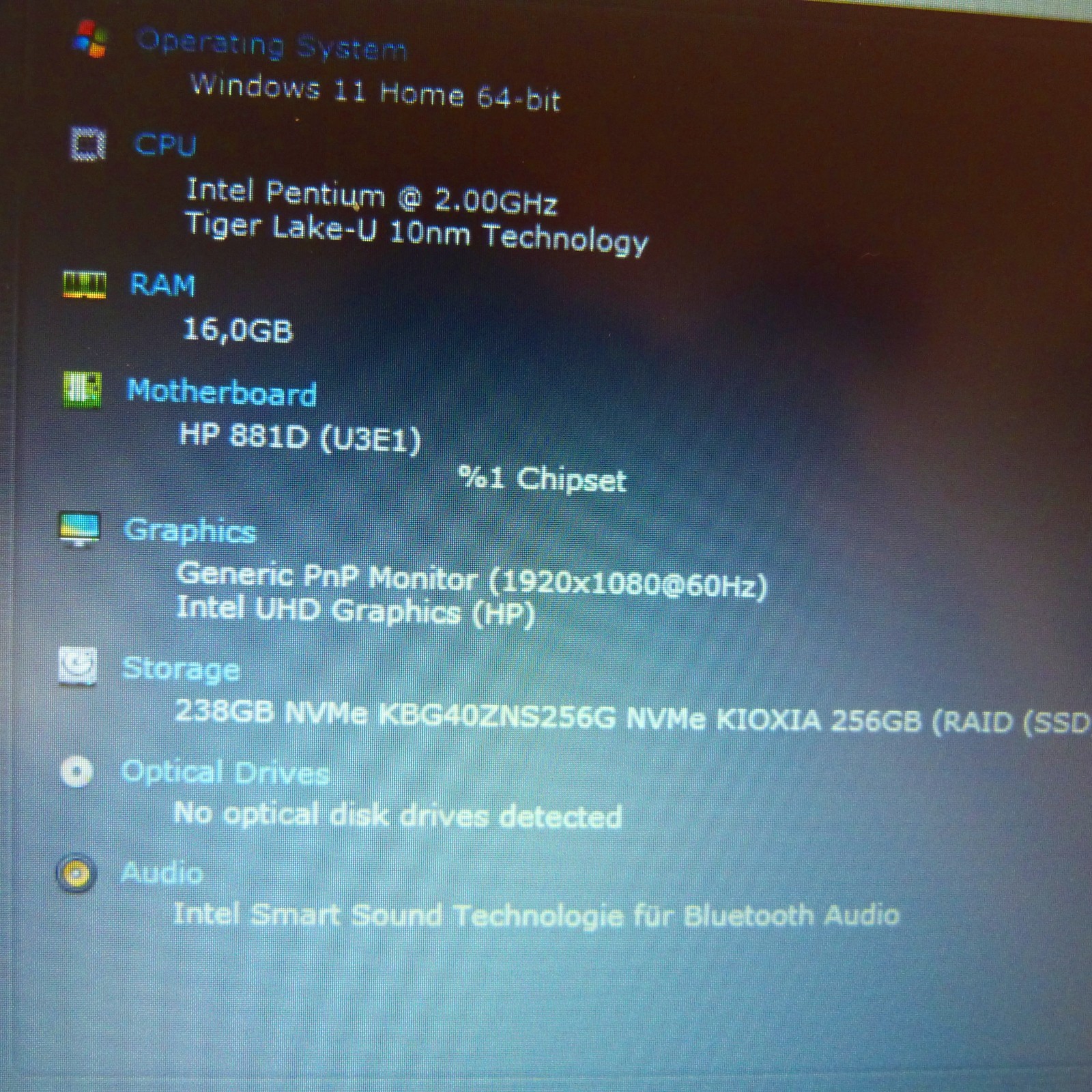 HP 15 DW PRO ULTRABOOK 15″ FULLHD l Intel GOLD I 16GB RAM NEW Windows 11 SSD