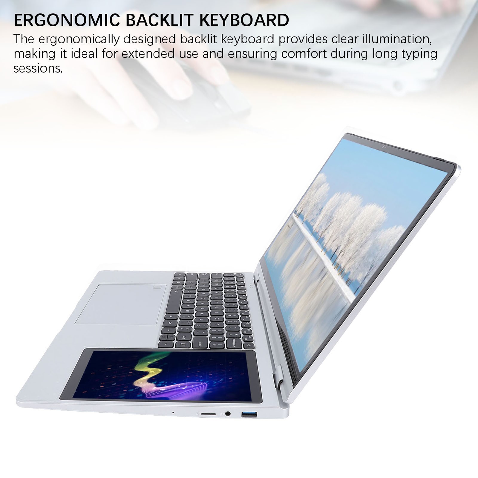 15.6 Inch Touchscreen Laptop IPS Double Screen Display 32GB RAM 1T Hard Dis SAOY