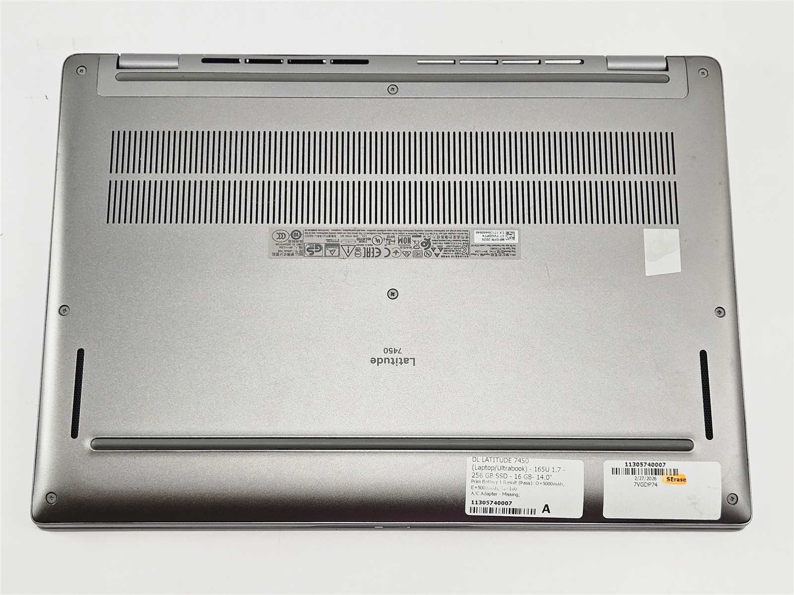 Dell Latitude 7450 Intel Core Ultra 7 165U 16GB 256GB SSD 14″ FHD Display