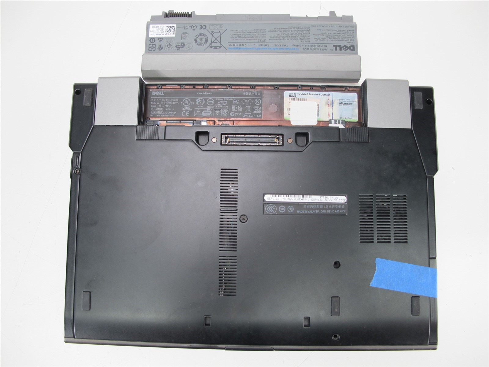 Dell Latitude E6400 Laptop Core 2 Duo P8600 2.4GHz 4GB RAM No HDD No OS