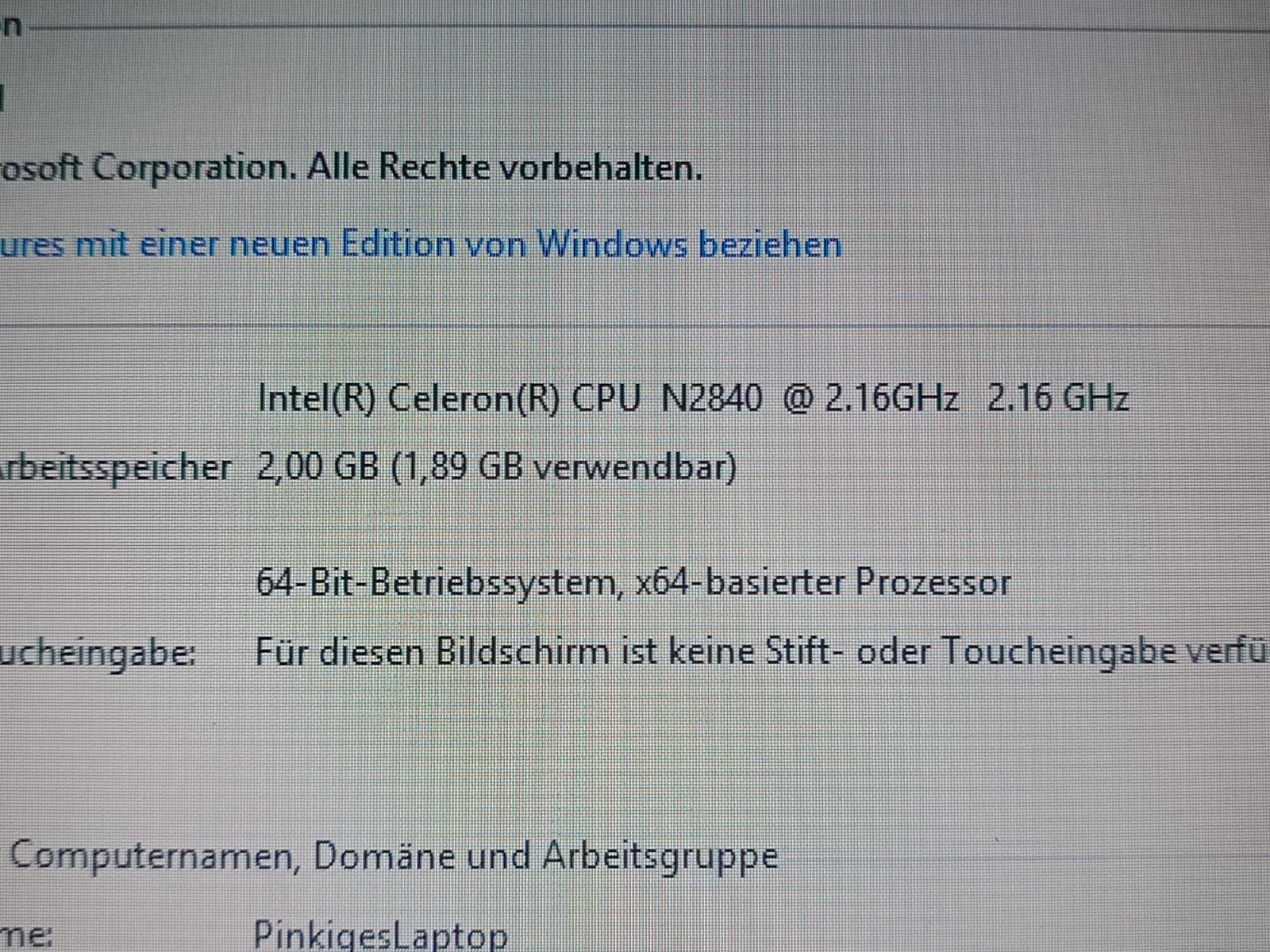 HP Stream Notebook Laptop Pc
