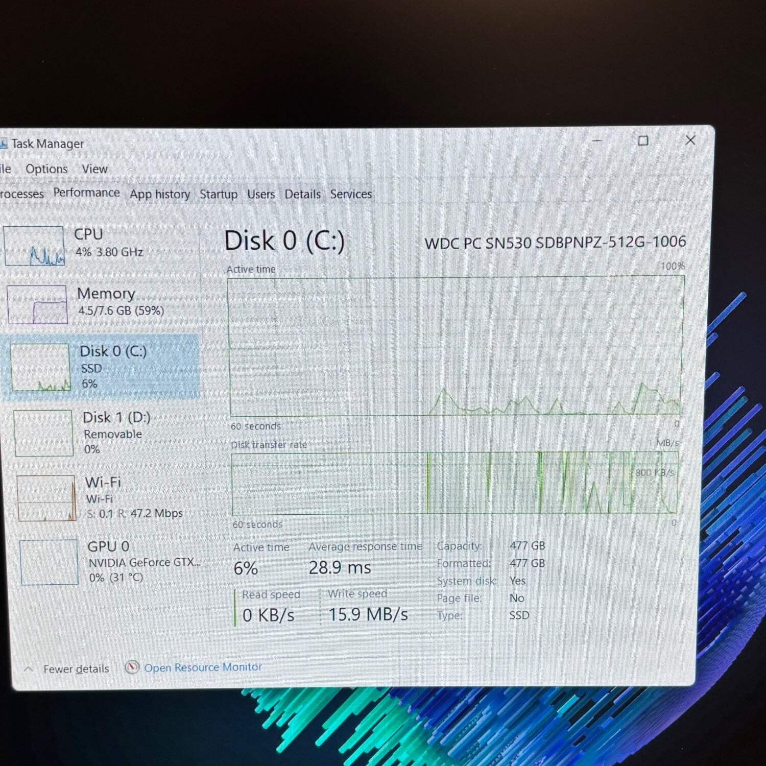 HP Omen 25L PC Ryzen 5 5600G 3.90GHz 8GB RAM 512GB SSD GeForce GTX 1660 Super