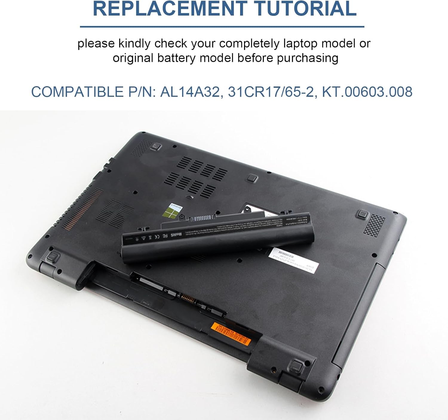 TREE.NB Laptop Battery AL14A32 for Aspire E1 571 E5 571 E5 411 E5 421 E5 511 E5