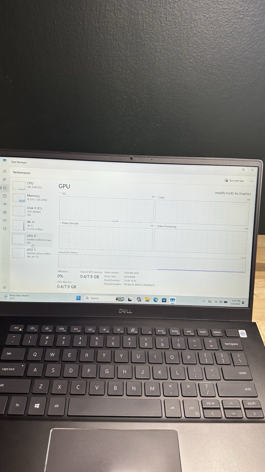 Dell Vostro 5402 14″ i7-1165G7 16GB 512GB CHARGER Included