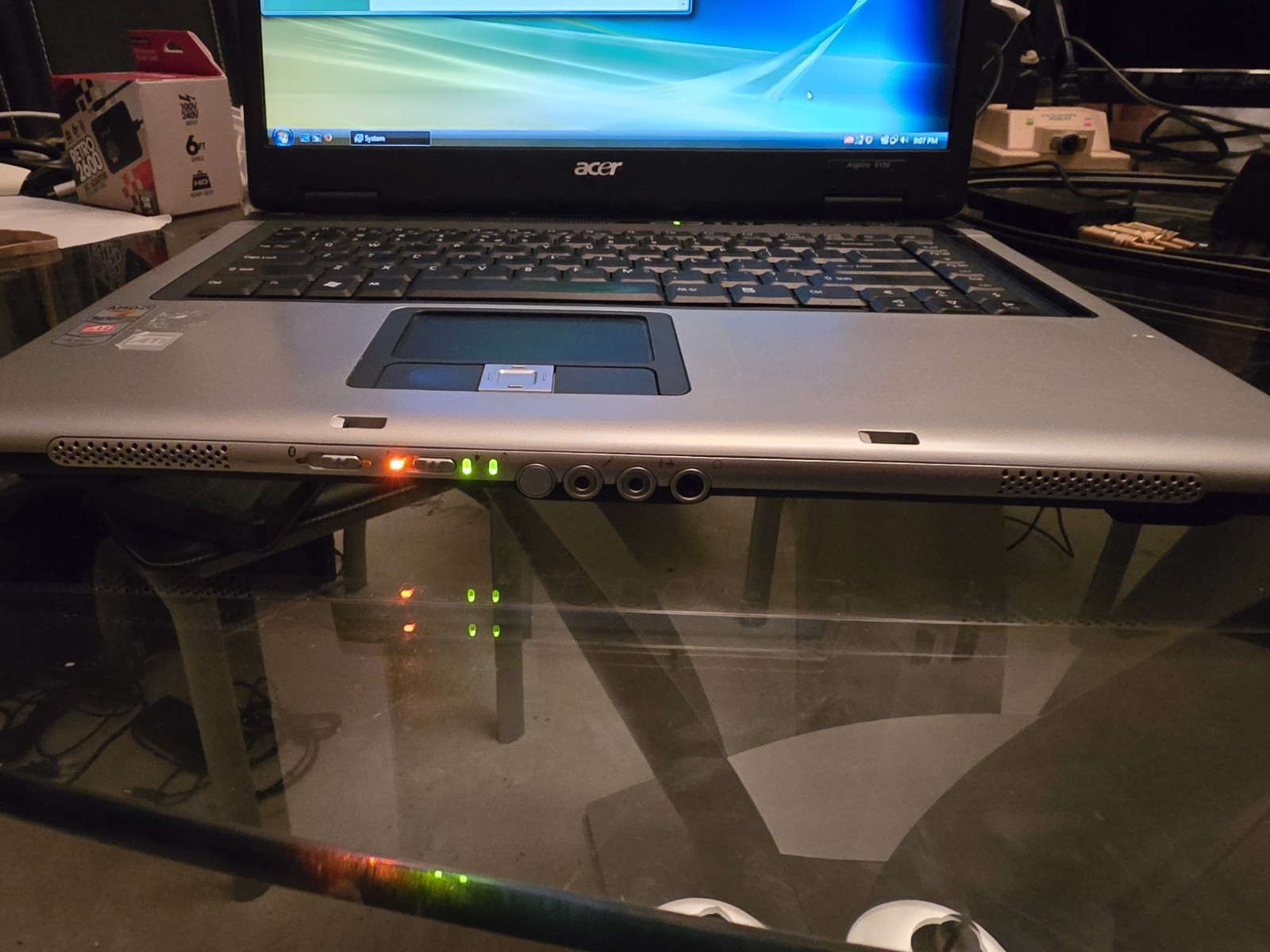 Acer Aspire 5100 Laptop AMD Turion 64 X2 TL-50 1.60 GHz 160GB HD WIN VISTA