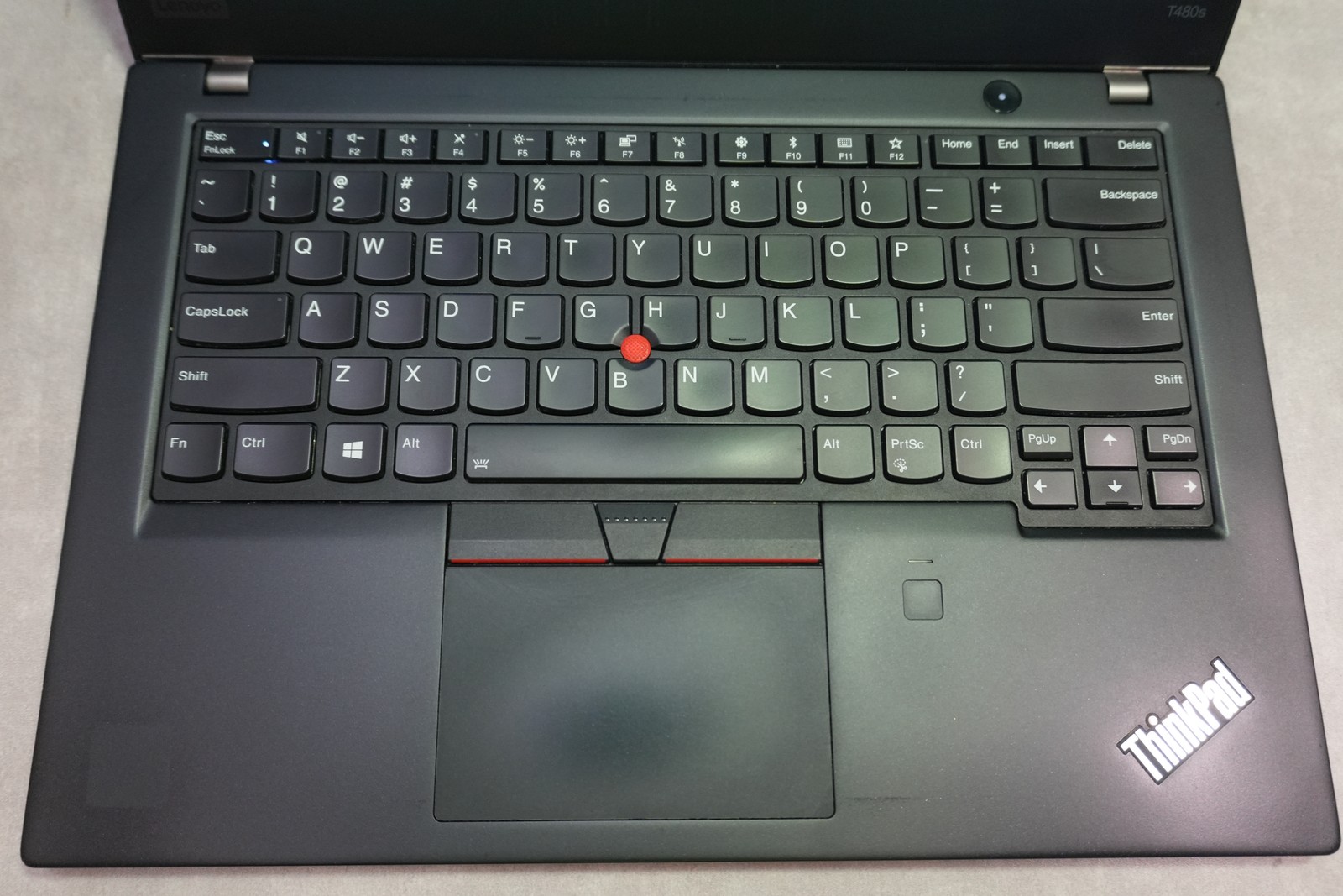 Lenovo ThinkPad T480s i7-8650U vPro 16GB 512GB QHD *Battery Worn* AS-IS READ