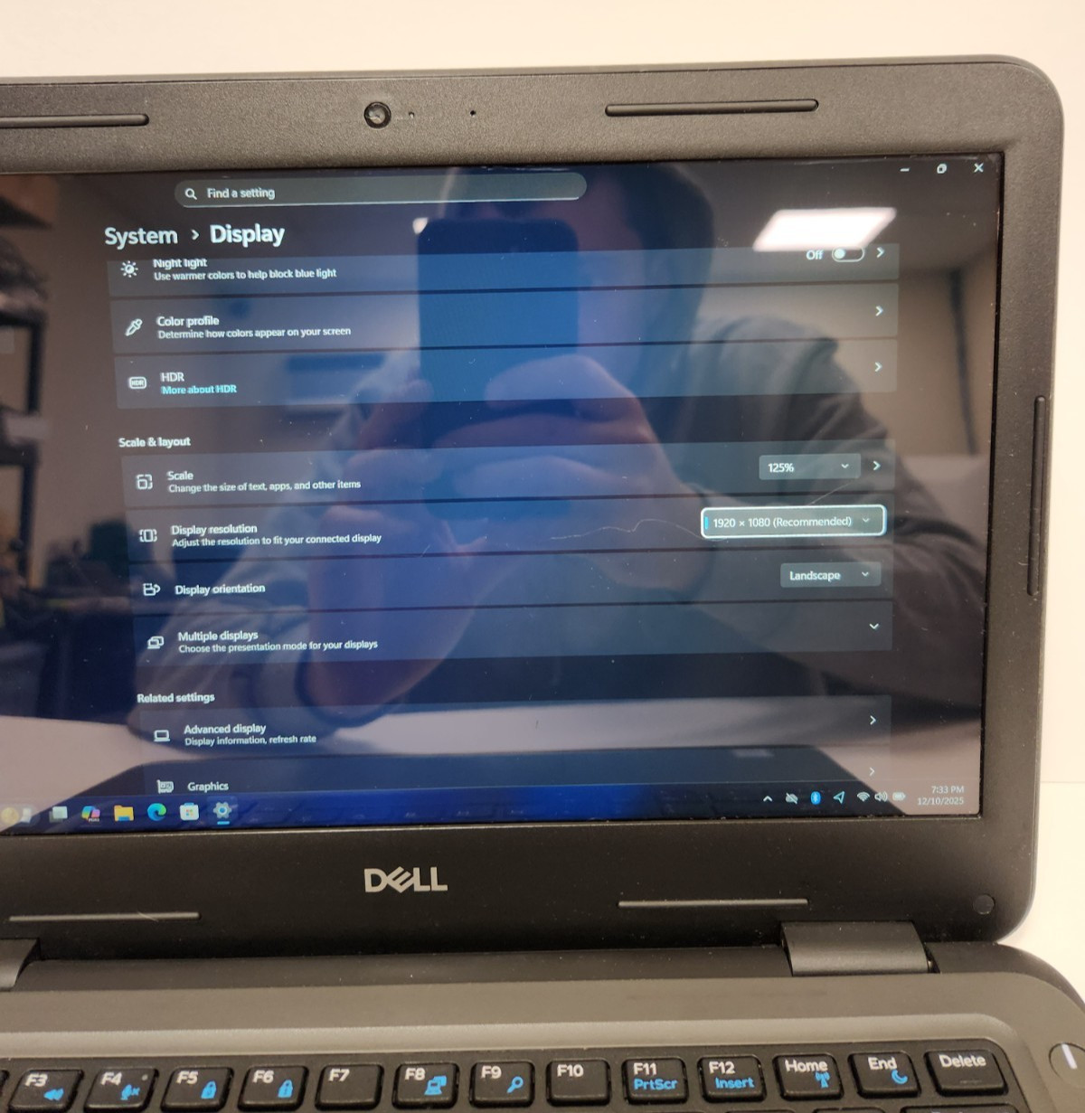 Dell Latitude 3310 TCH-SCRN Core i5-8265U, 8GB RAM, 128GB NVME, *READ #0253