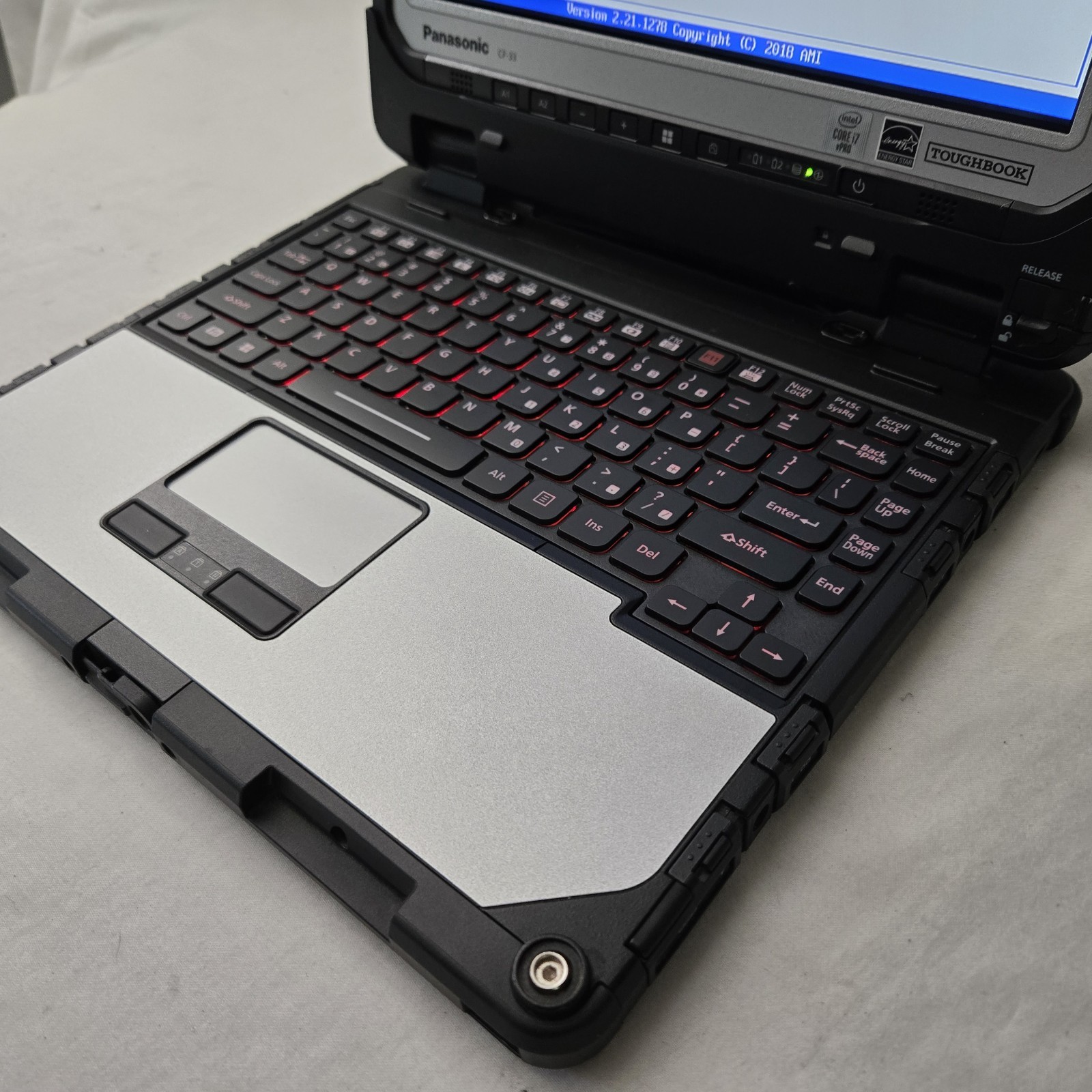Panasonic Toughbook CF-33 i7-10810U 1.10GHz 512GB SSD 32GB Ram 4G GPS — Grade B