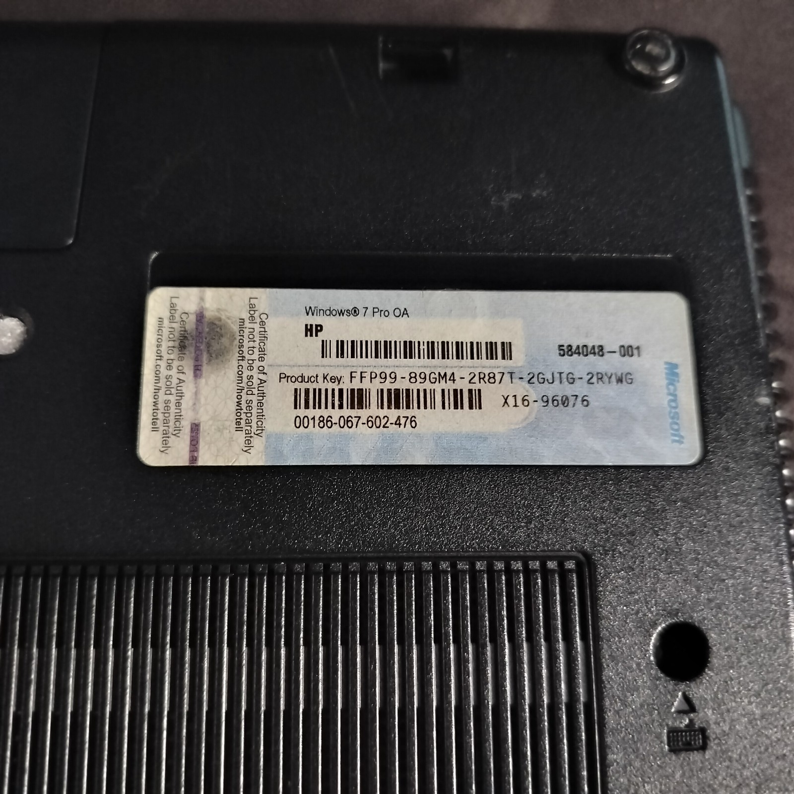 HP ProBook 6555b 15″ Laptop AMD Turion II 320gb 4gb win7 pro DVD-rw Parts/Repair
