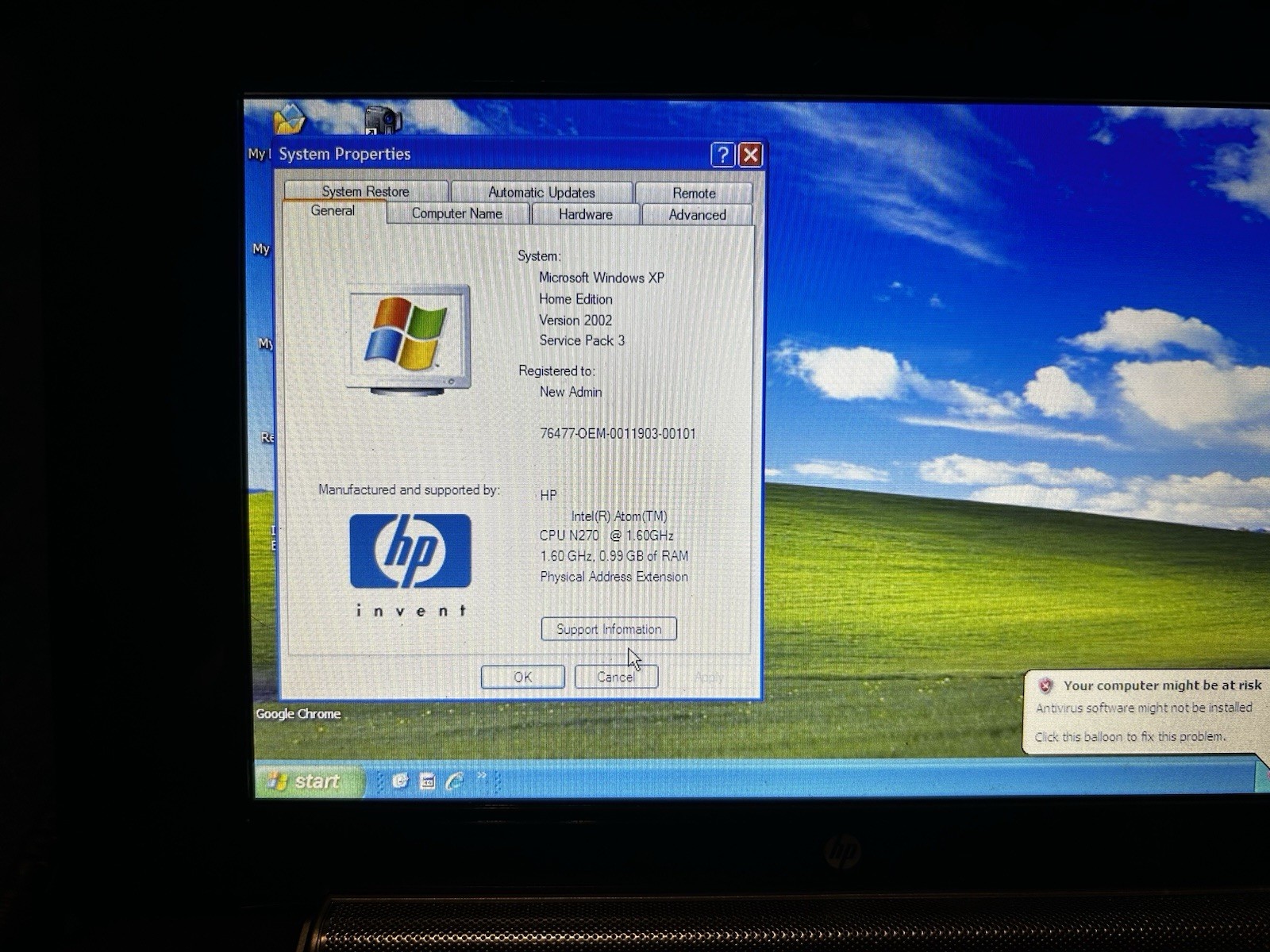 Hp Mini Notebook Pc Hstnn-i57c
