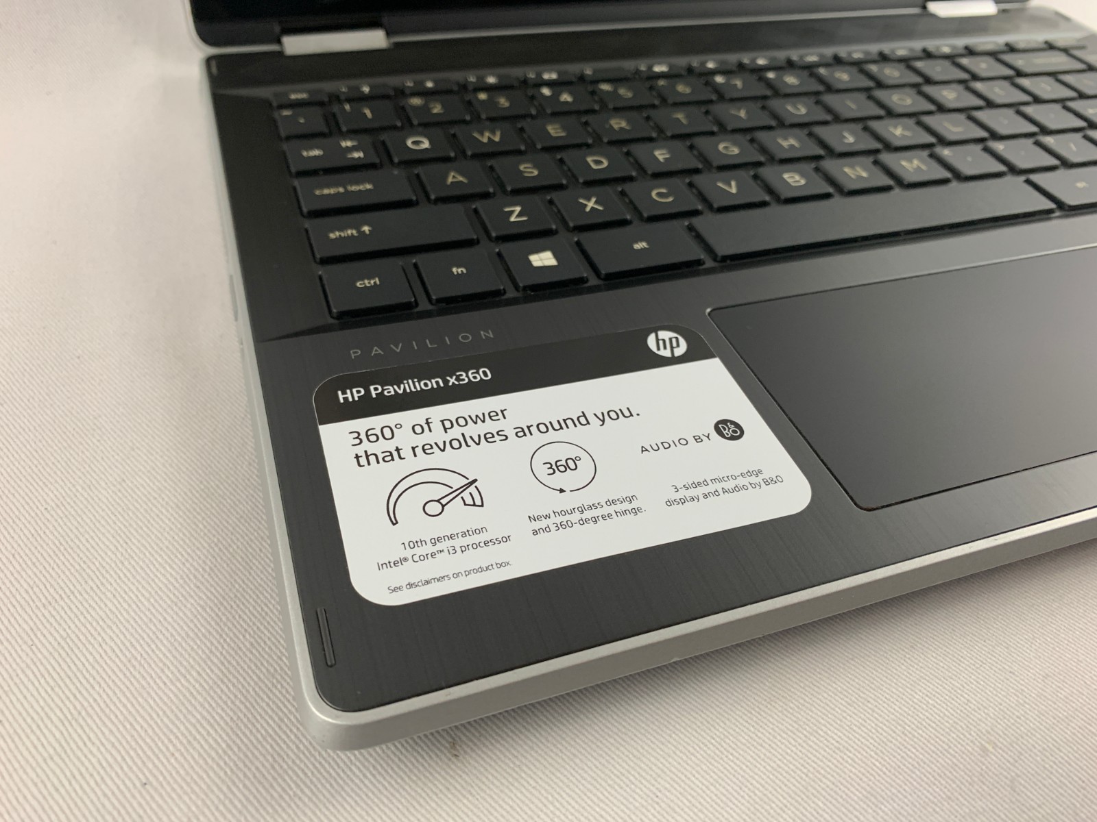 HP 14m-dh1001dx, Intel Core i3-10110U 2.1GHz For Parts/ Repairs, Cracked Screen