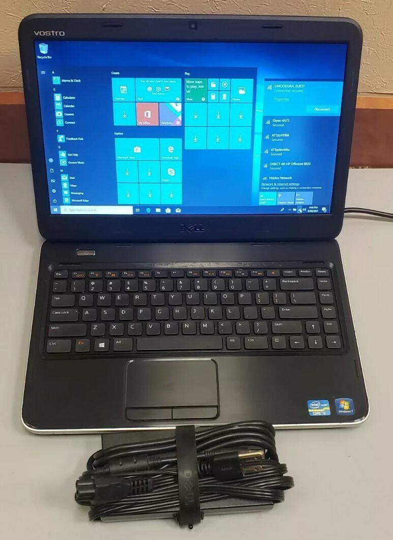 Dell Vostro 2420 Intel Core i3-2348M 2.30GHz 4GB RAM 500GB HDD WEBCAM BLUETOOTH