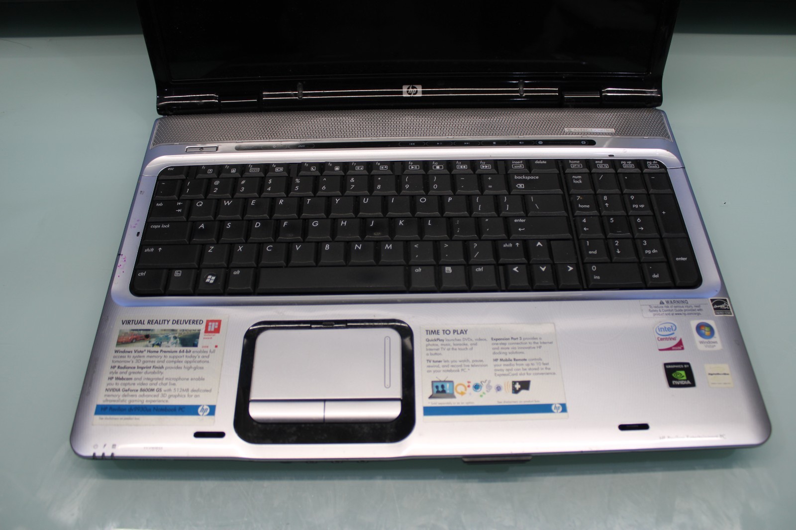 #42 HP PAVILION DV9000 Intel CENTRINO CPU @ GHz NO GB NO HDD PARTS