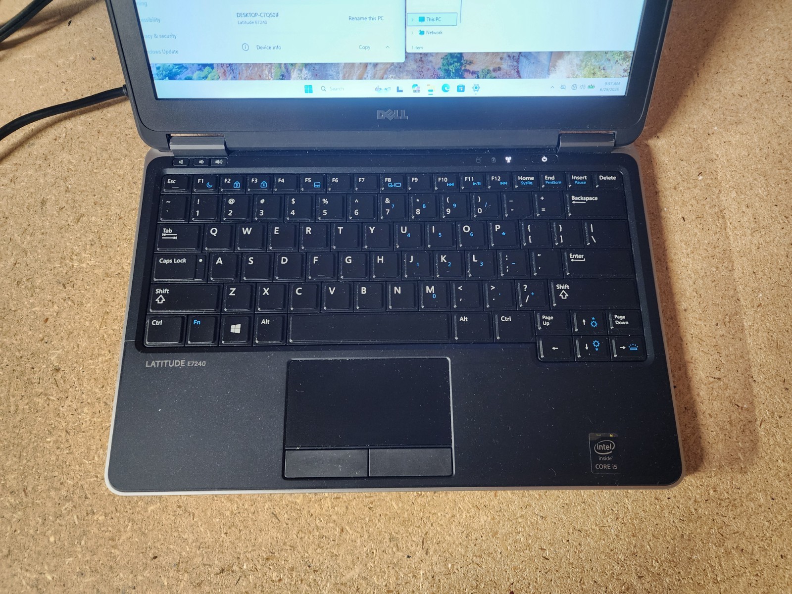 Dell Latitude E7240 i5-4300U 1.9GHz 8GB RAM 256GB SSD Win 11 Pro #2