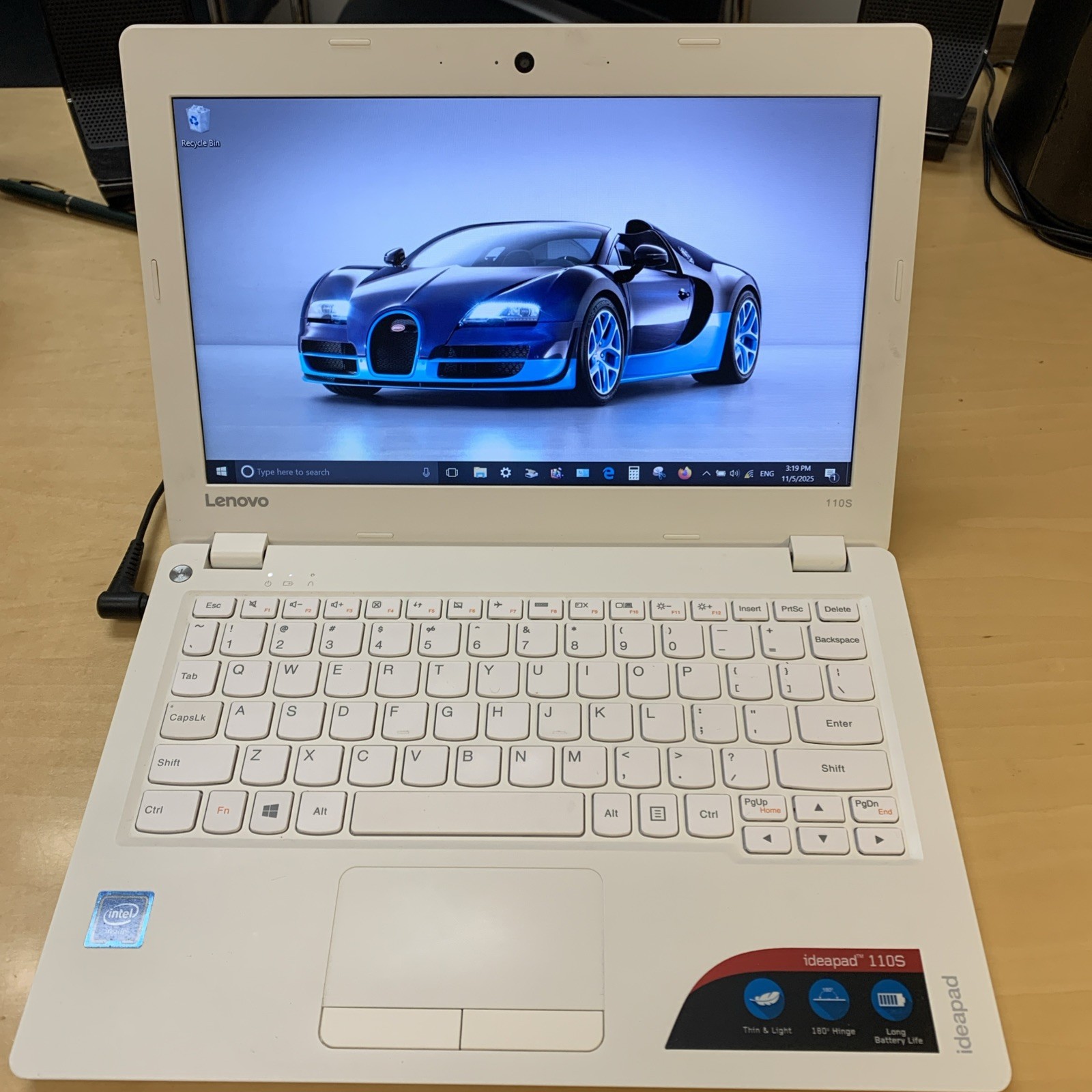 Lenovo 110s Premium 11.6″ HD Laptop Intel Celeron N3060/2GB RAM/32GB eMMC/Win10H