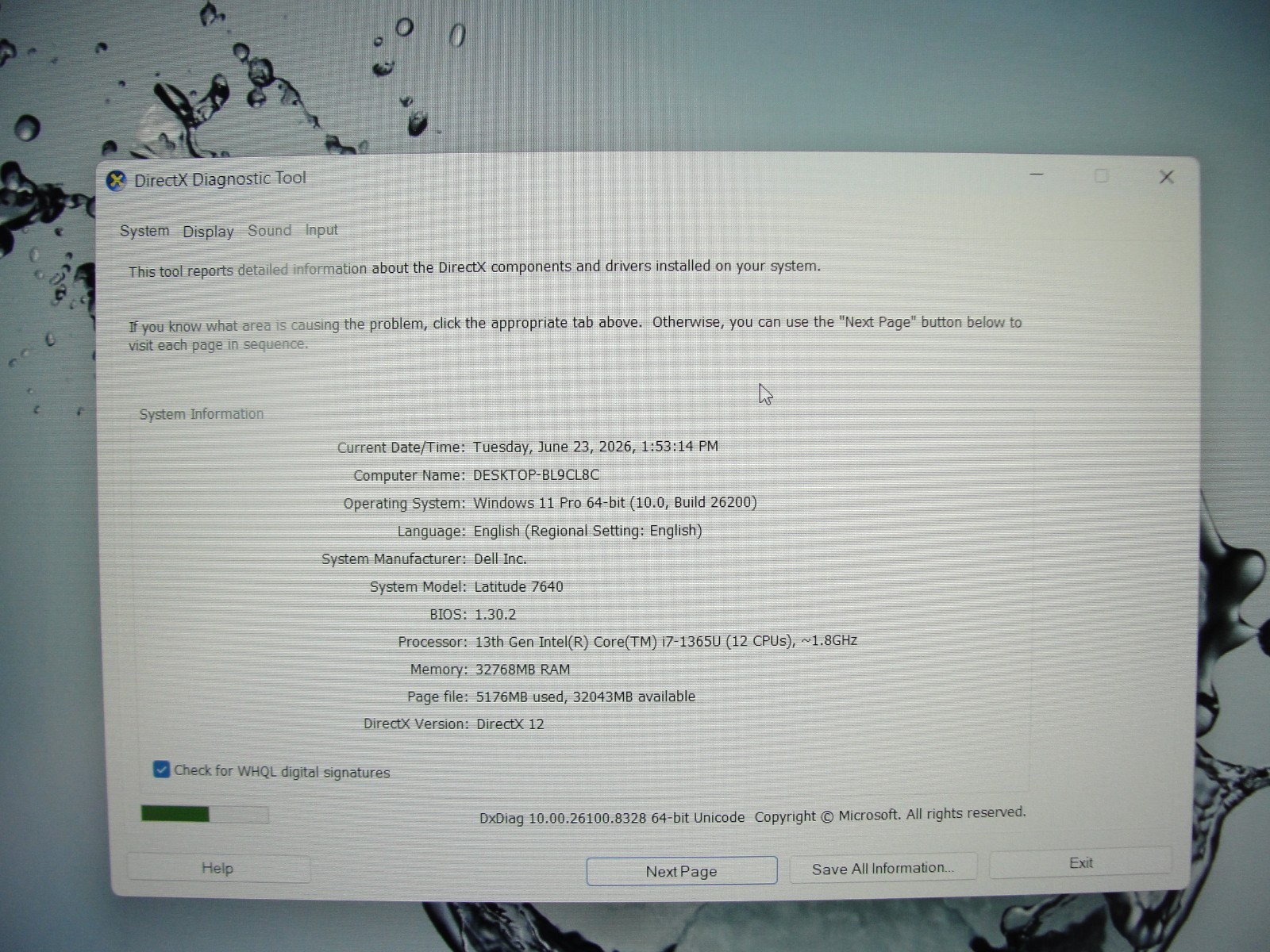 Dell Latitude 7640 16″WUXGA Core i7-1365U 32GB RAM 512GB SSD +Charger War 11/26