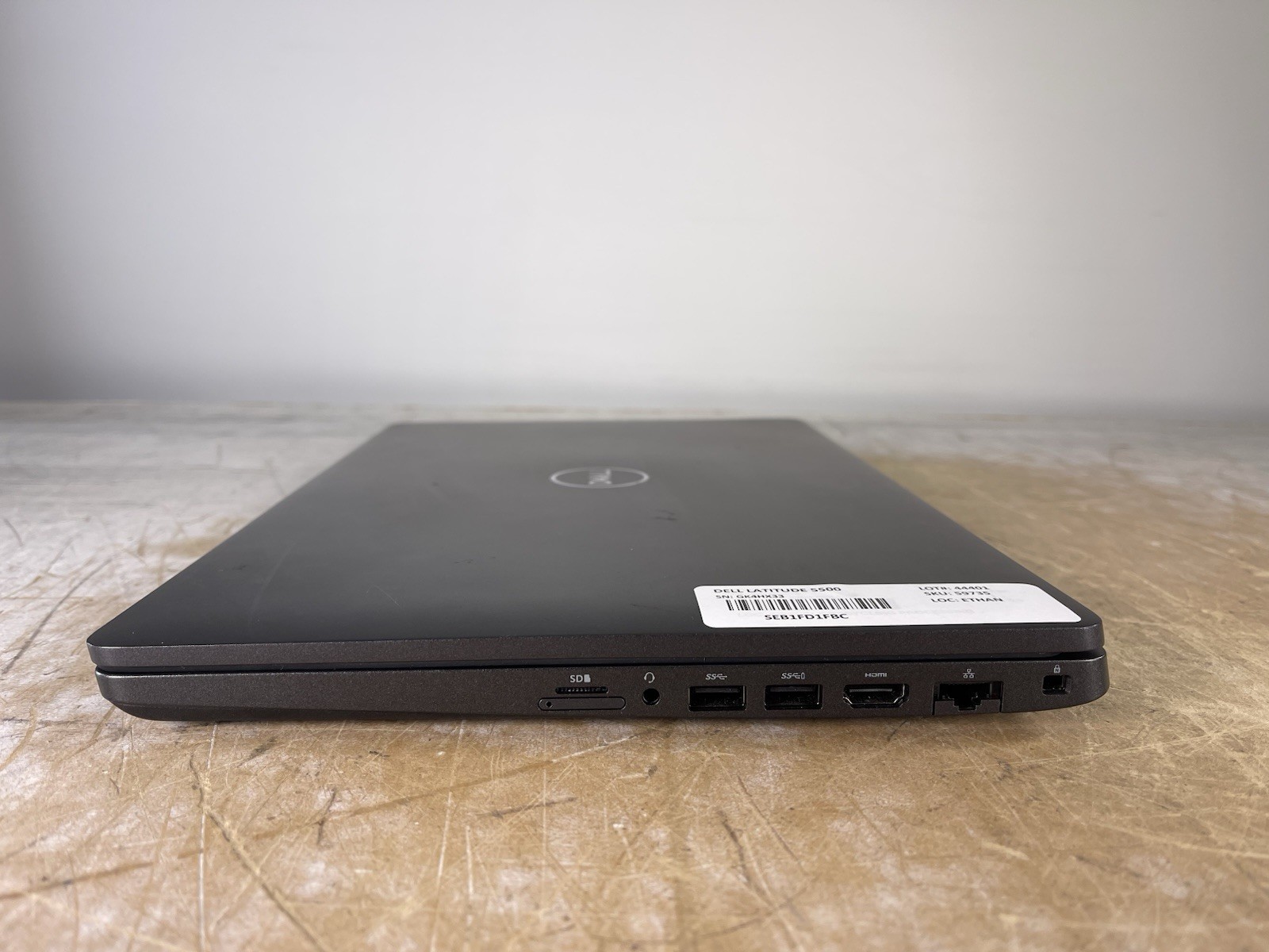 DELL LATITUDE 5500 i5-8365U @ 1.60GHz, 16GB RAM, NO HDD/OS – (FOR PARTS)