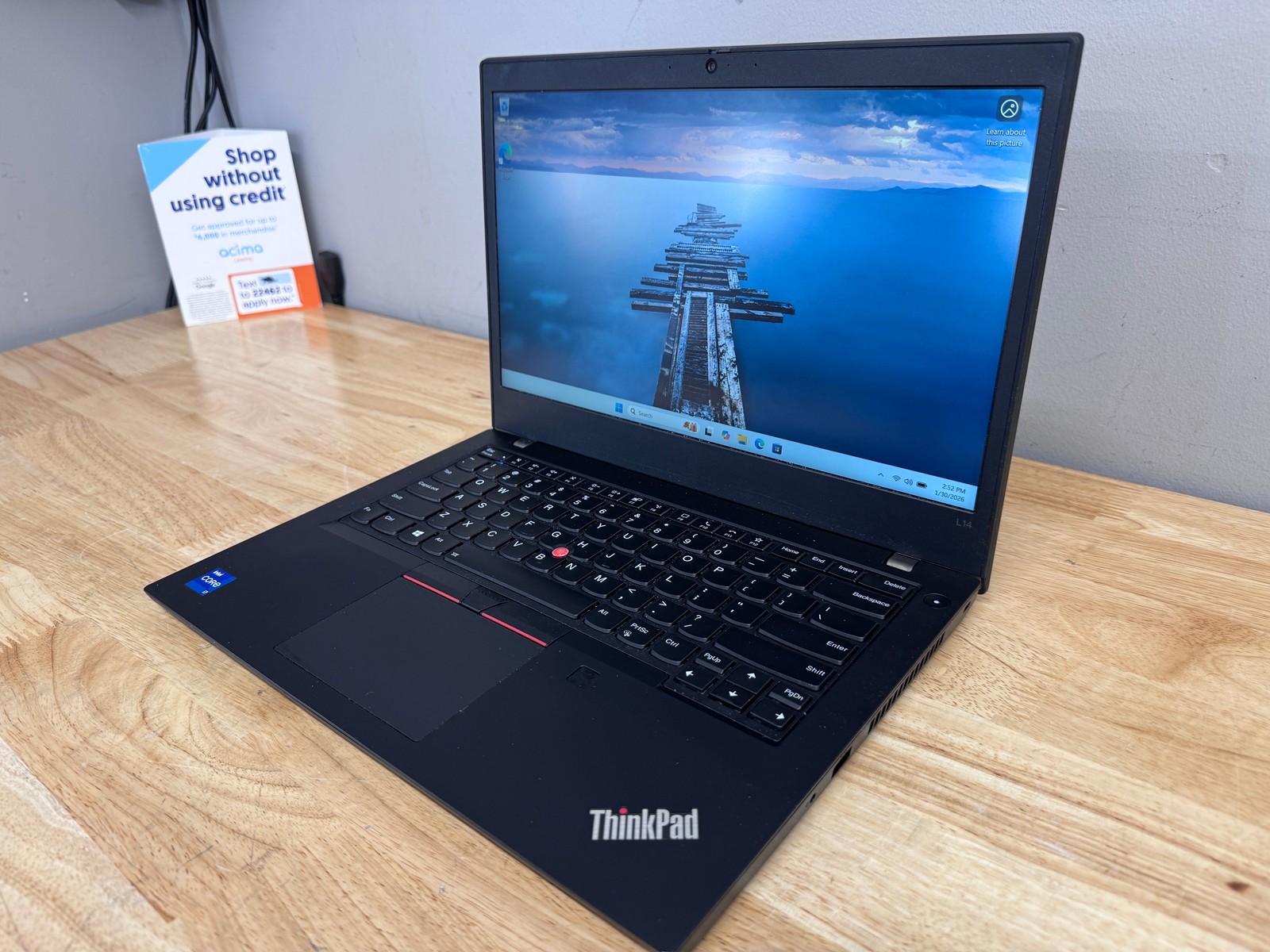 Lenovo ThinkPad L14 Gen 2 14″ TOUCHSCREEN Laptop Ryzen 5 Pro, 256GB SSD, W11