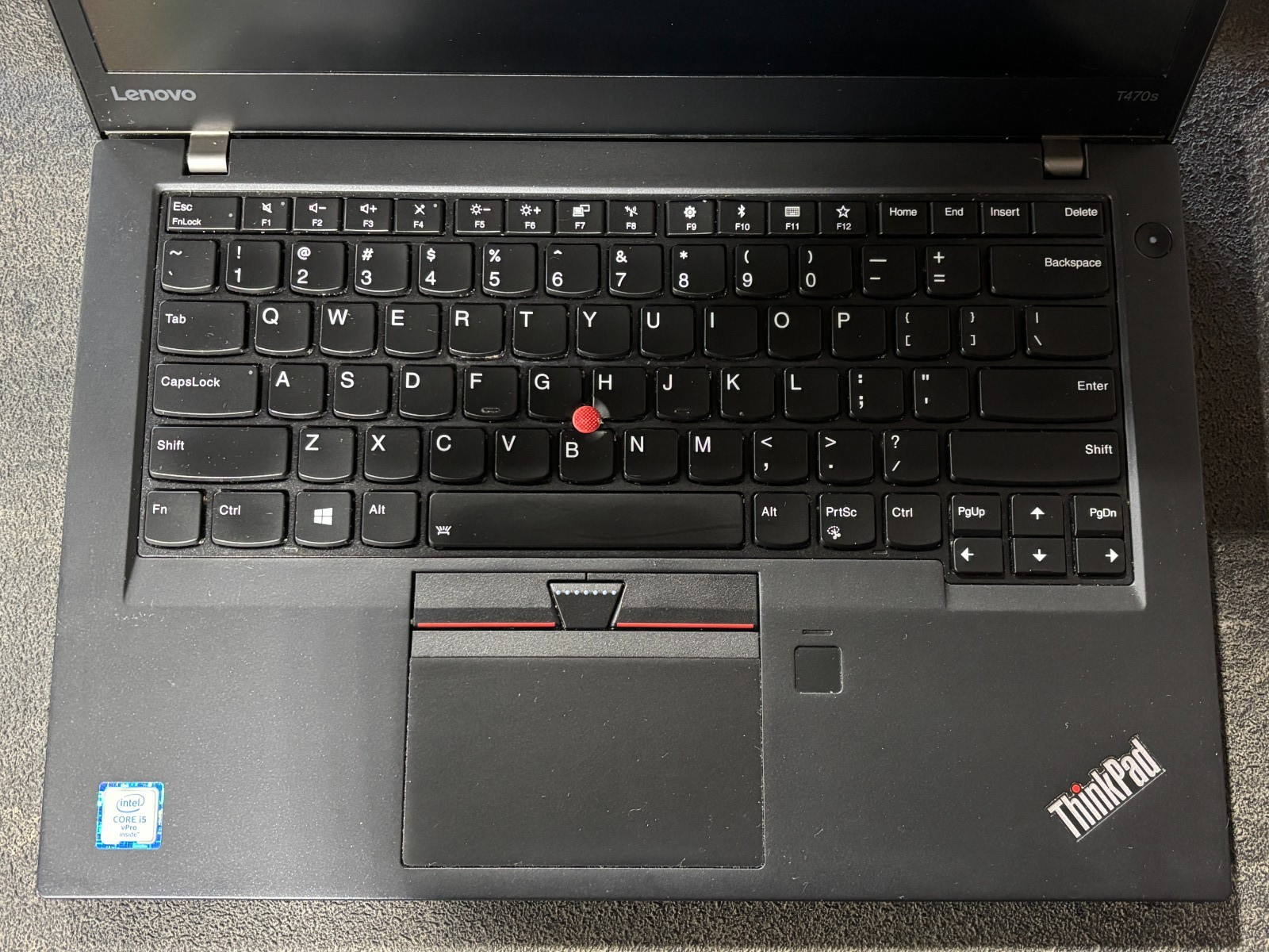 Lenovo ThinkPad T470s Intel Core I5-6300U @ 2.40GHz 8GB RAM 256GB SSD