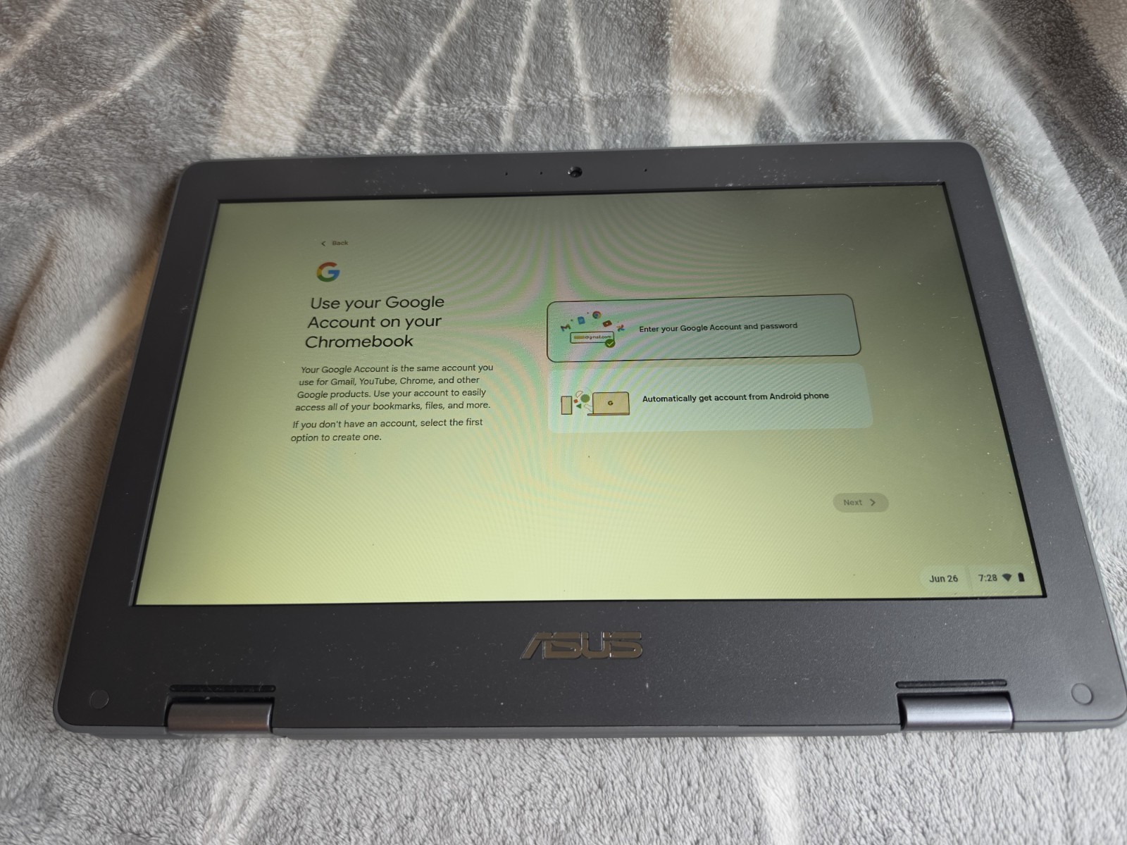 ASUS Chromebook 11.6″ Notebook Touchscreen Computer Tablet C214M Google OS