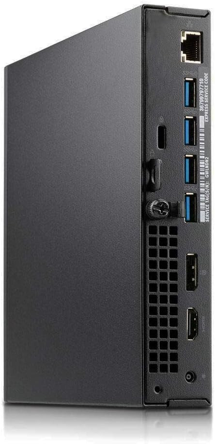 Dell OptiPlex 7050 Micro Intel Quad i5-6600T 2.7 GHz 8 GB RAM 128 GB SSD Win 10P