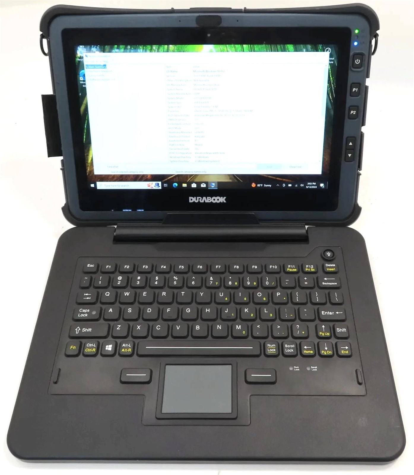 DURABOOK U11 Rugged 11.6″ HD Touch Core i5-7Y54 1.20GHz 8GB 256GB Win 10