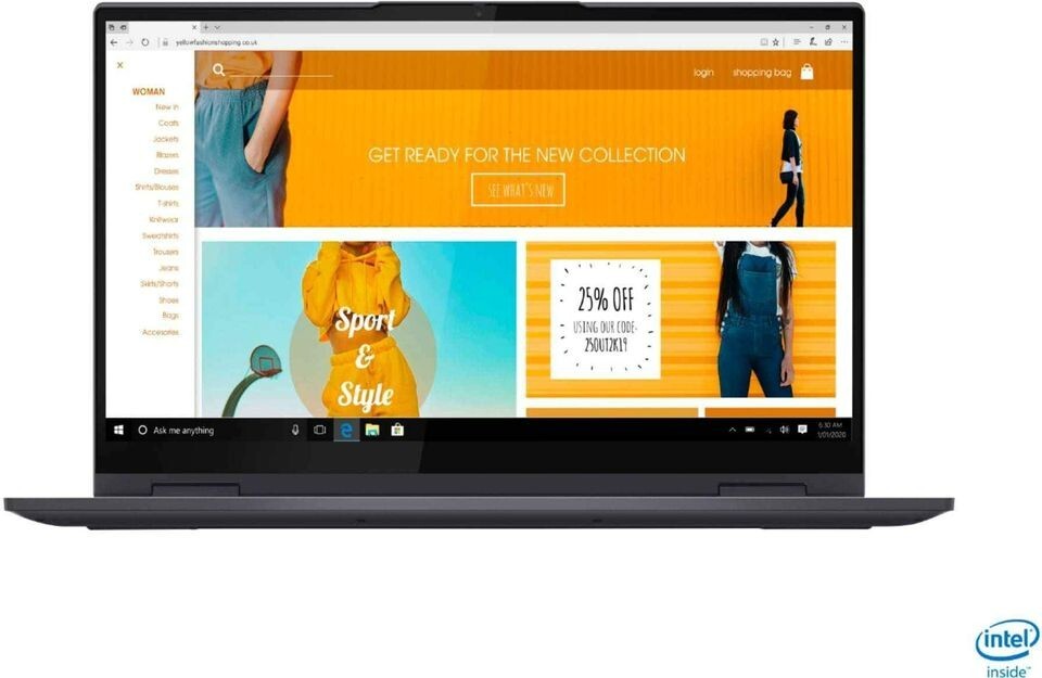 Lenovo – Yoga 7i 2-in-1 15.6″ Touch Screen Laptop – Intel Core i5 – 8GB Memory –