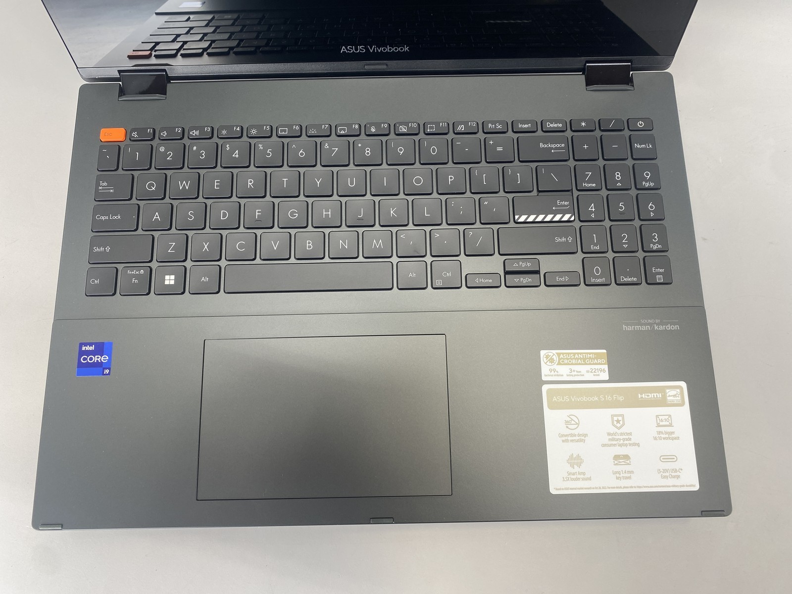 Asus Laptop VivoBook TP3604VA 16″ Intel Core i9-13900H 2TB – Midnight Black