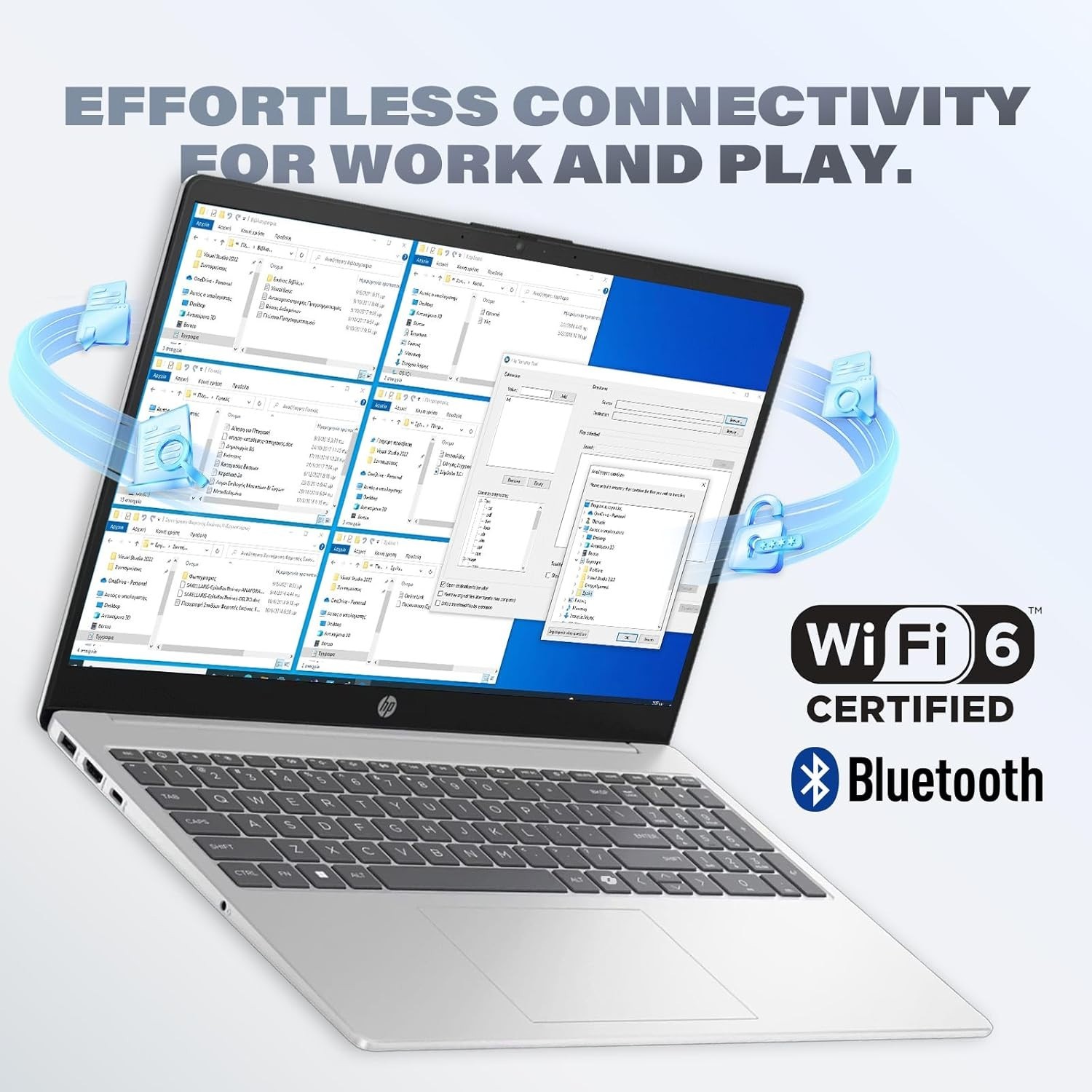 HP 15.6″ Touch Laptop, Intel Core i3, 16GB RAM + 512GB SSD, Windows 11 Pro