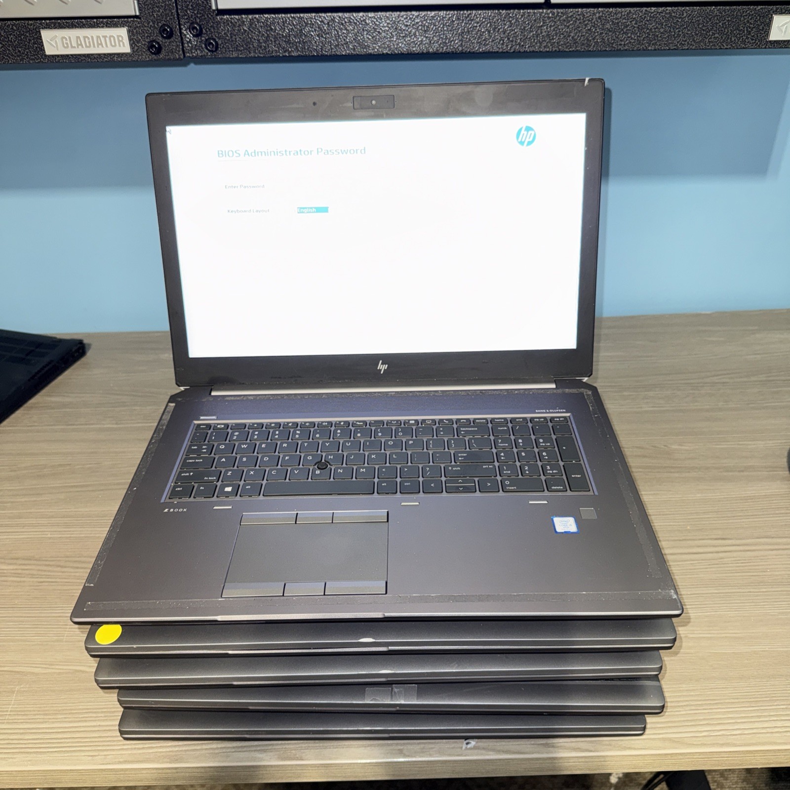 Lot of (5) HP ZBook 17 G5 G6 17″ Laptops Intel Core i5 8th 9th Gen 8GB RAM *READ