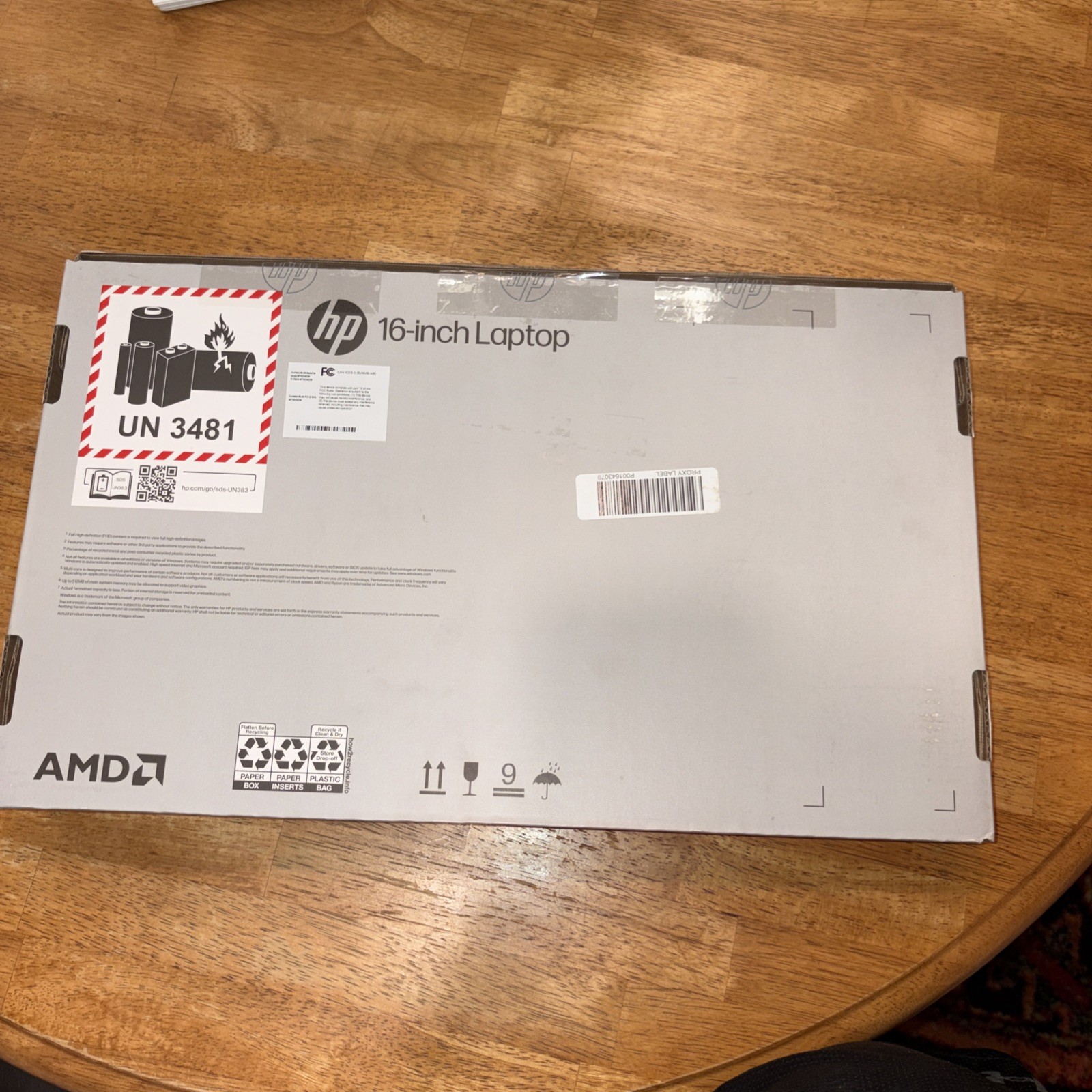 HP OmniBook 5 16 inch 2K Laptop Next Gen AI PC AMD Ryzen AI 7 350 16GB RAM 512GB