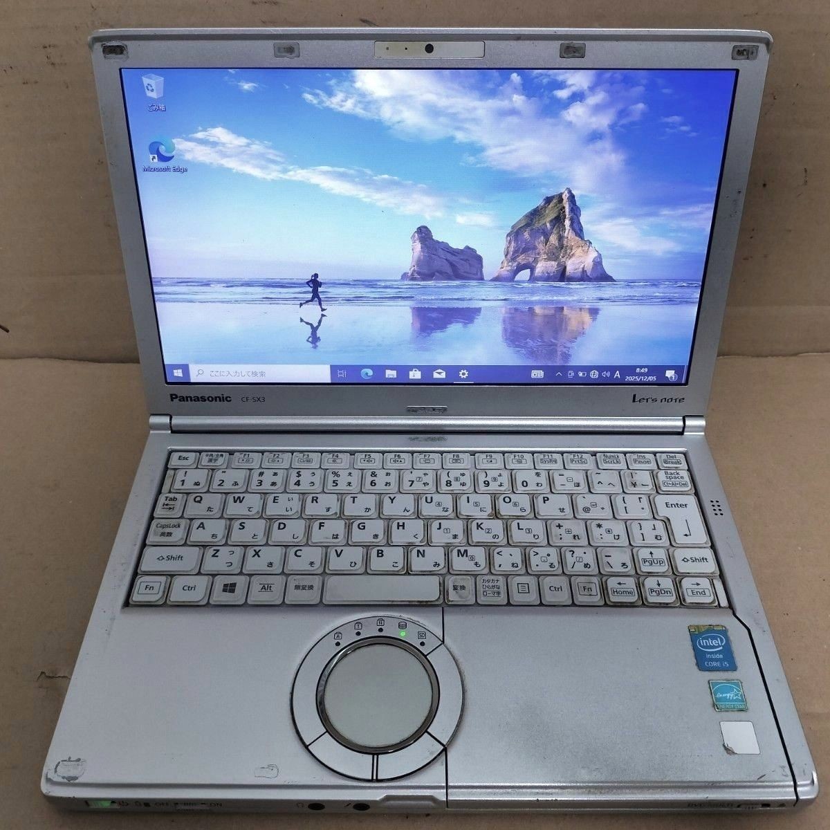 Panasonic Let’s Note CF-SX3 Core i5 4200U HDD:320gb Web Camera Used
