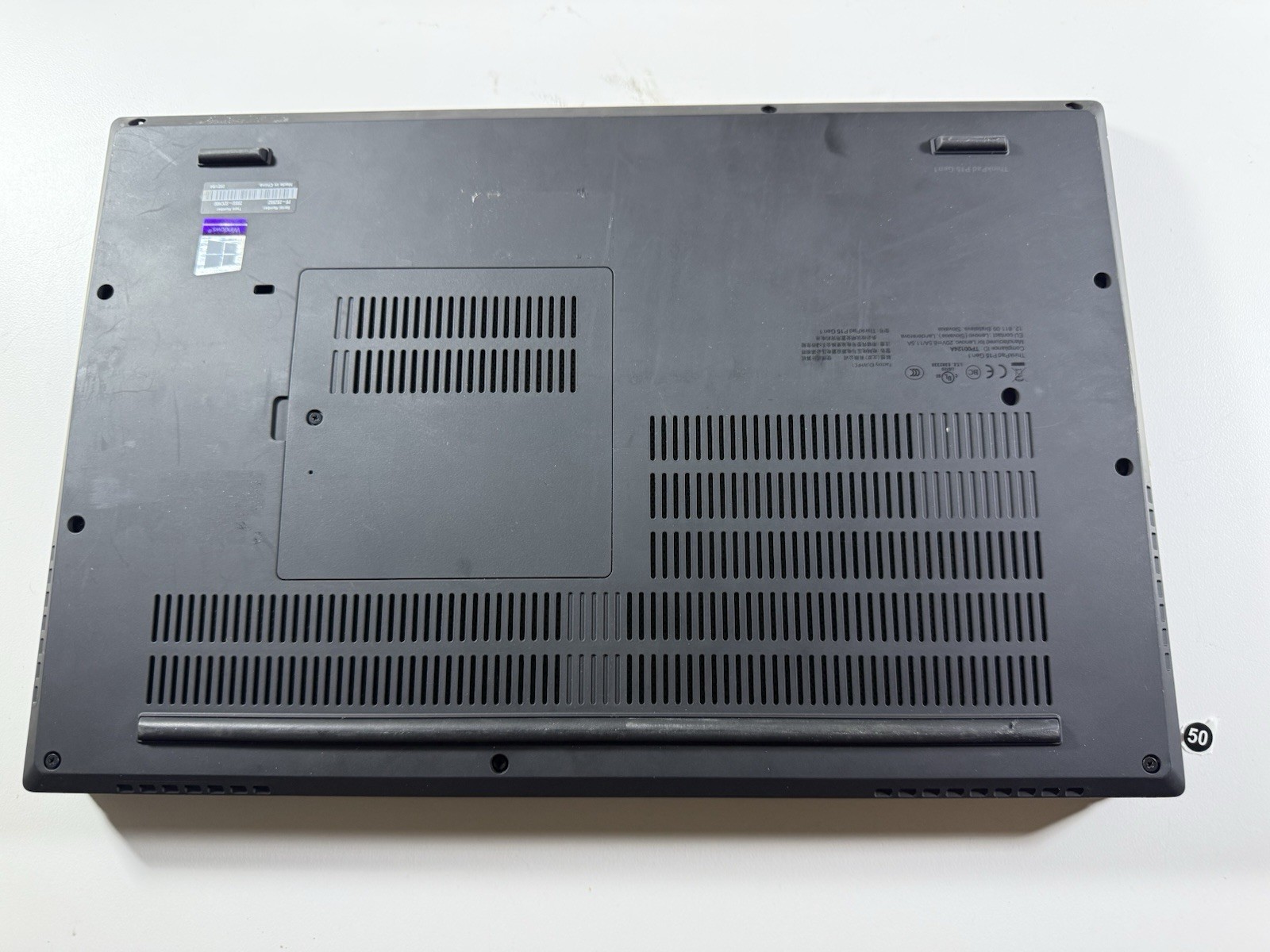LENOVO THINKPAD P15 GEN 1 | CORE I7-10850H 512GB 8GB RAM WIN 11 NVIDIA T1000