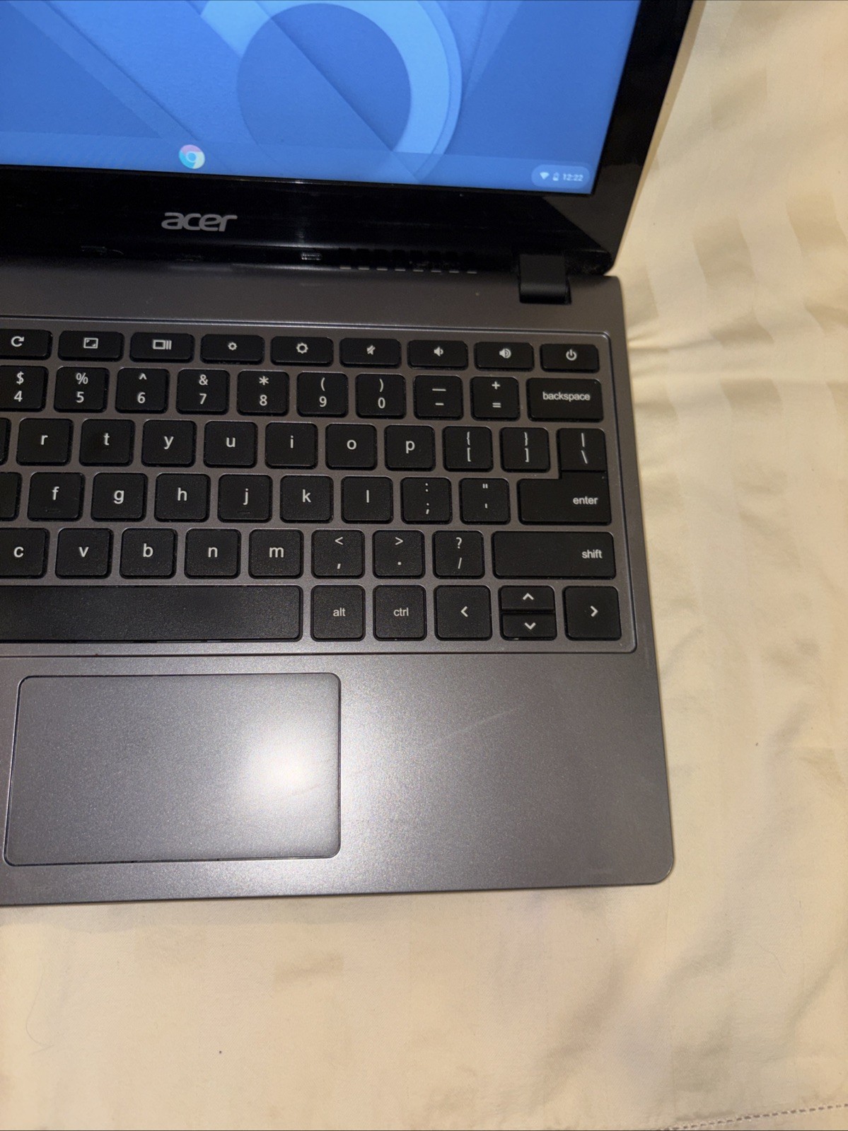 Acer C720-2800 ZHN Chromebook 64GB M.2 NGFF SSD Gray Celeron 2955U 4GB RAM