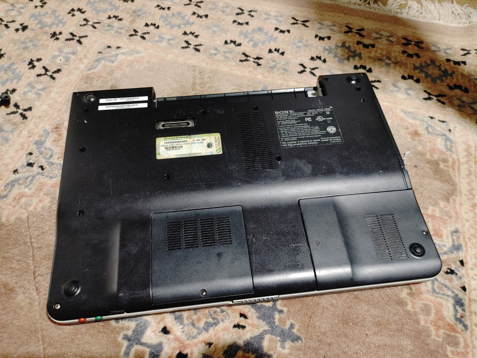 Sony Vaio VGN-FS640/W PCG-7A2L Laptop NO OS/BATTERY