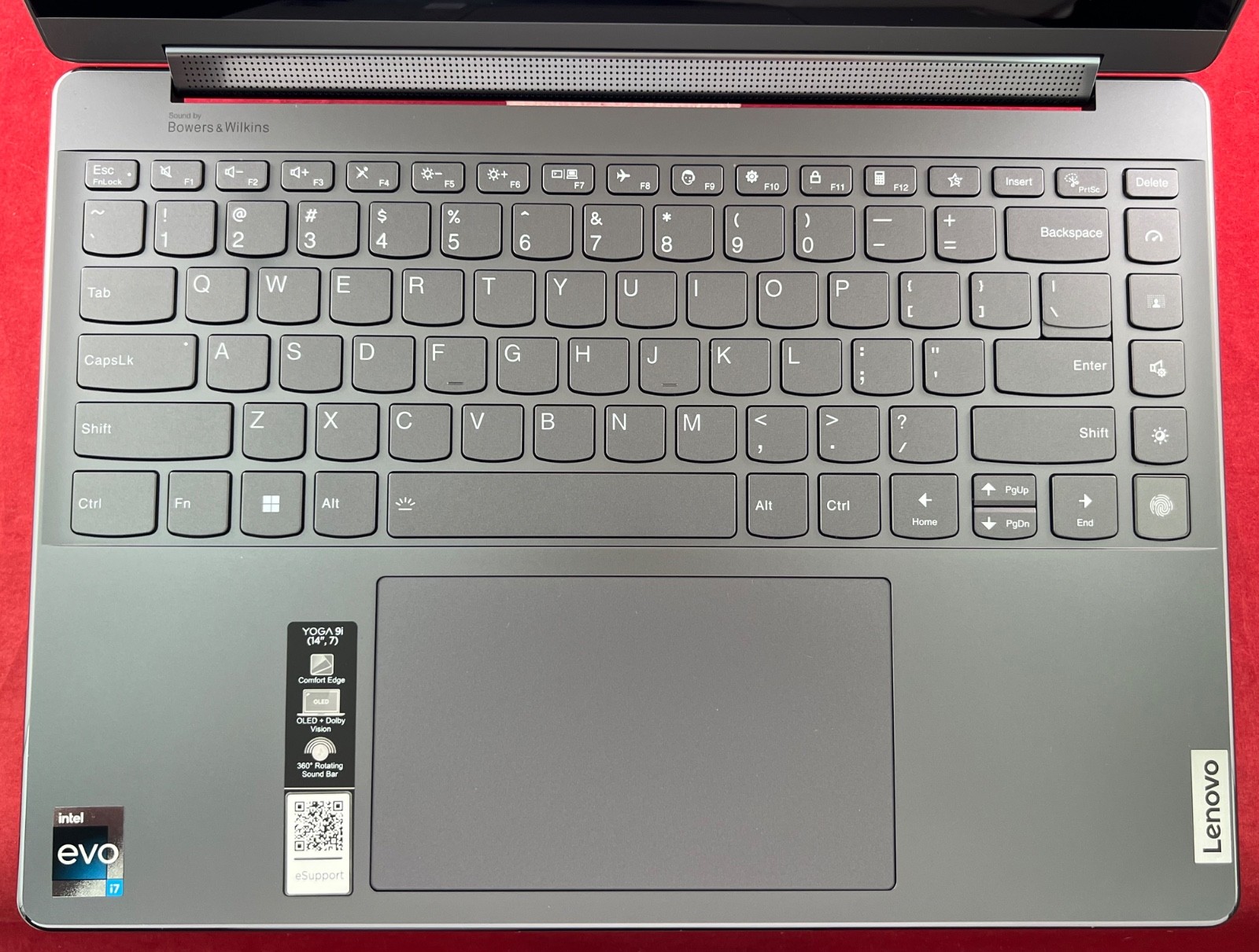4K LENOVO YOGA 9i 14″ CONVERTIBLE LAPTOP 512GB SSD 16GB RAM INTEL i7-1260P +CASE