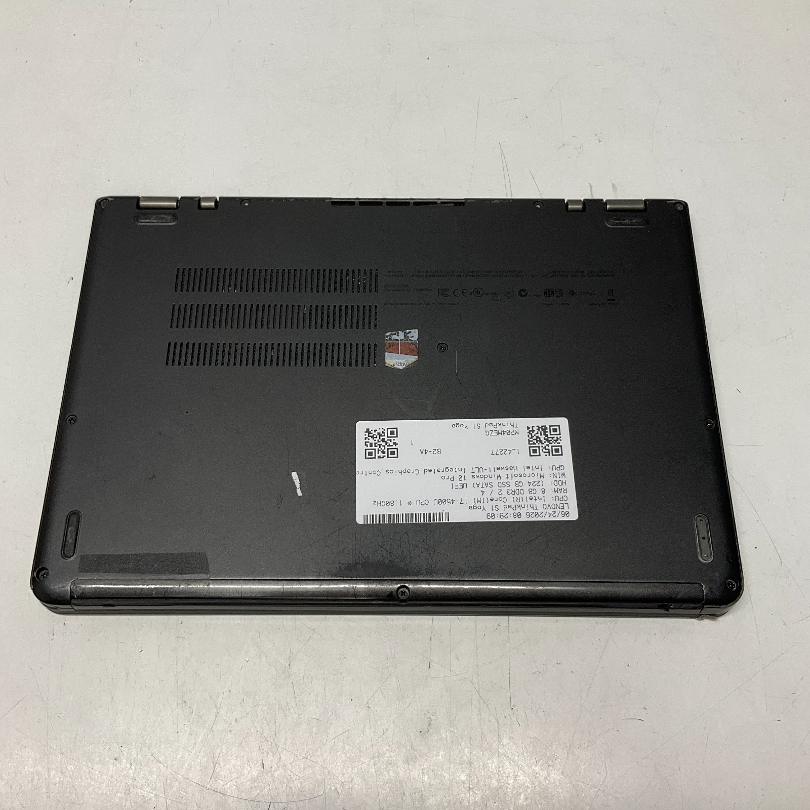 Lenovo ThinkPad S1 Yoga i7-4500U 8GB RAM 250GB SSD Windows 10 Pro Laptop KEY*
