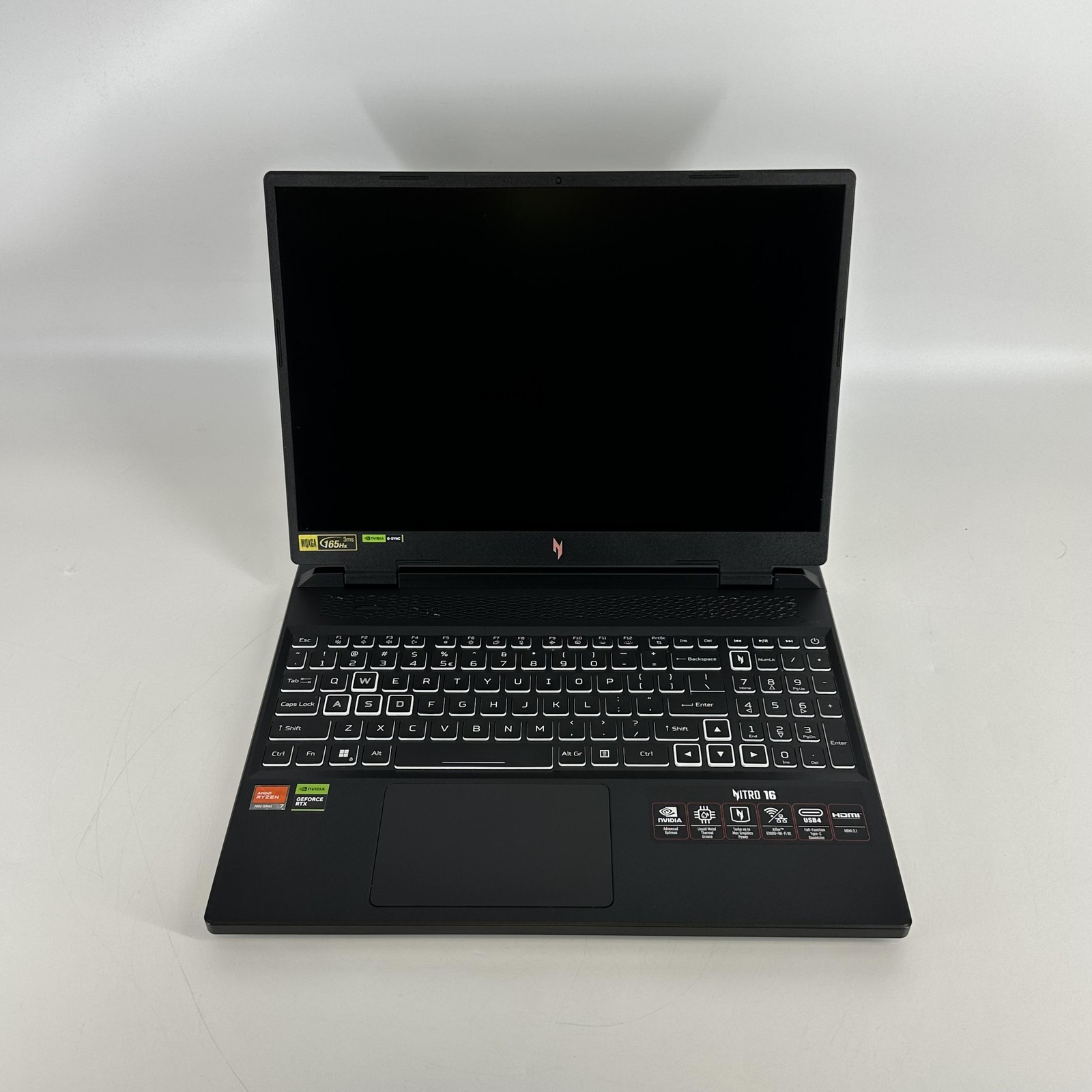 Acer Nitro 16 QHD+ 3.8 GHz Ryzen 7 7840HS 16GB 1TB SSD NVIDIA RTX 4070-LCD ISSUE