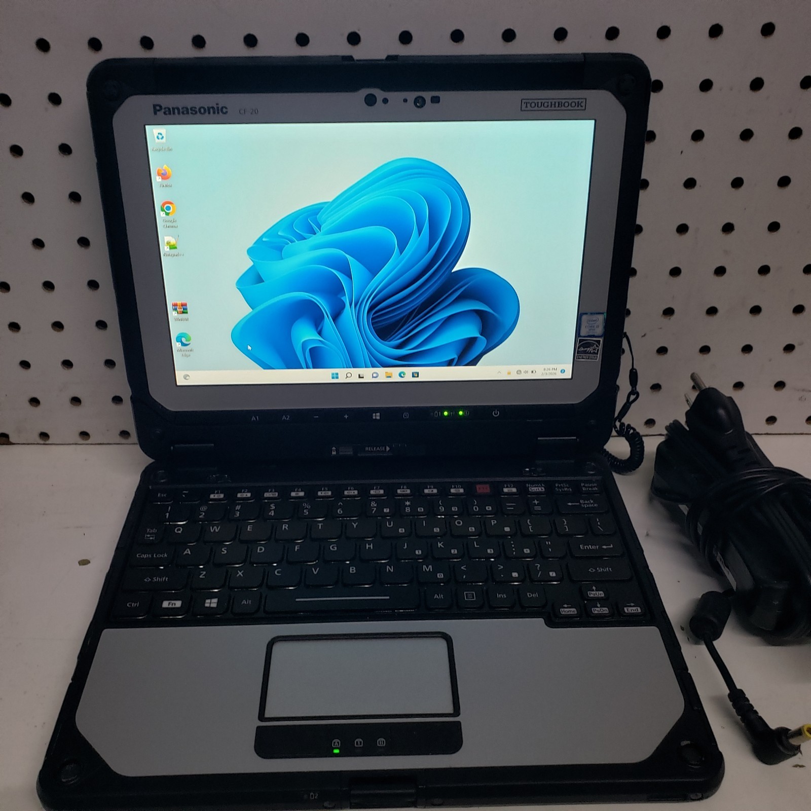 Panasonic Toughbook CF-20 -1.20Ghz Tablet Intel i5-7Y57 512GB SS,8GB RAM,WIN 11