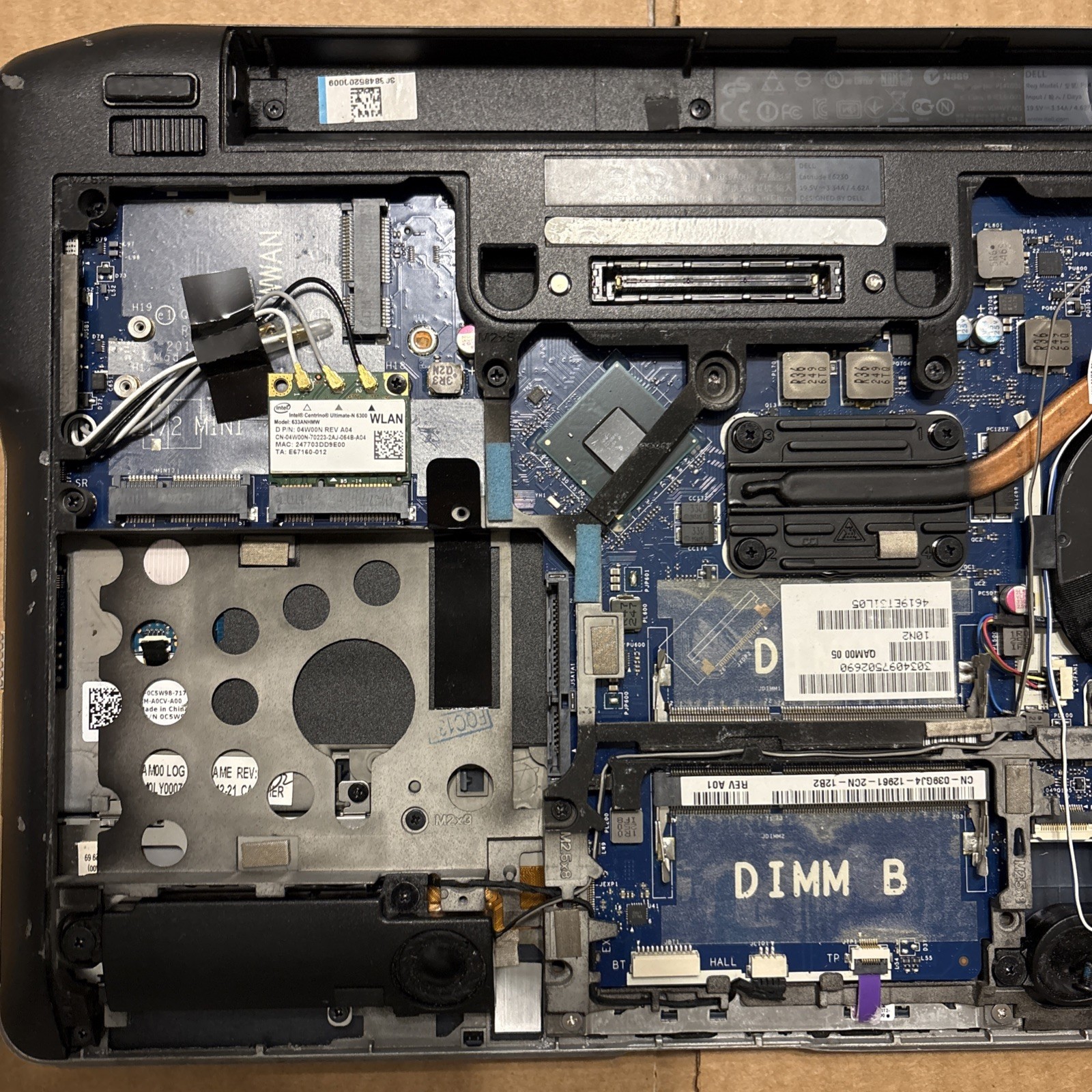 Dell Latitude E6230 P14T Intel Centrino Ultimate-N 6300 12.5″ Laptop NetBook PC