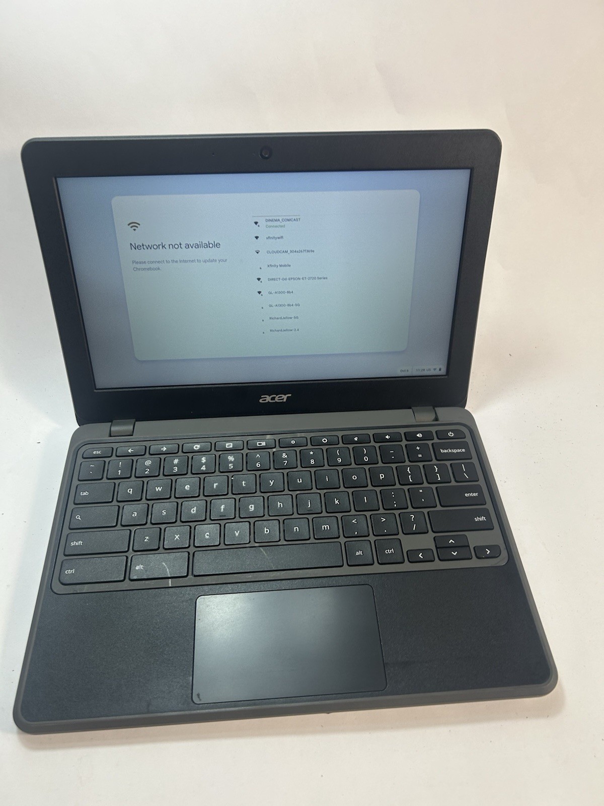 Acer Chromebook 311 C722 11.6″ MediaTek } 4GB RAM 32GB OS B TESTED OK